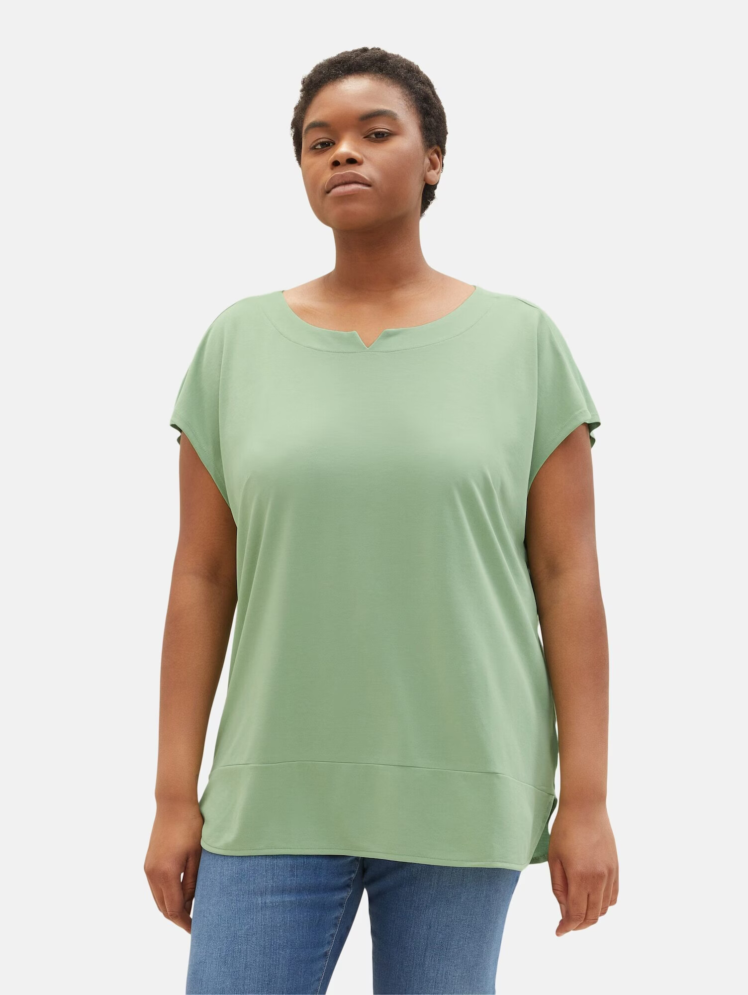 Tom Tailor Women + Tricou verde deschis - Pled.ro