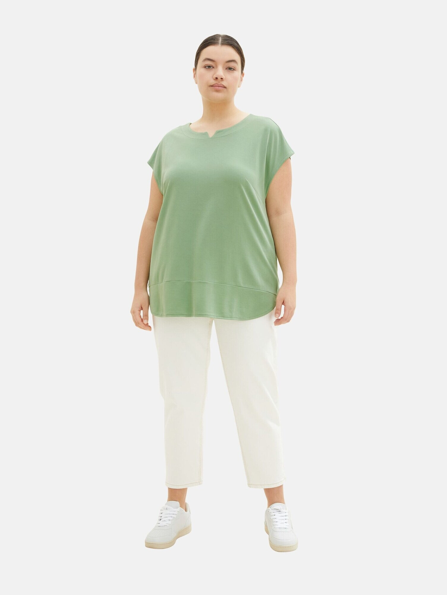 Tom Tailor Women + Tricou verde deschis - Pled.ro