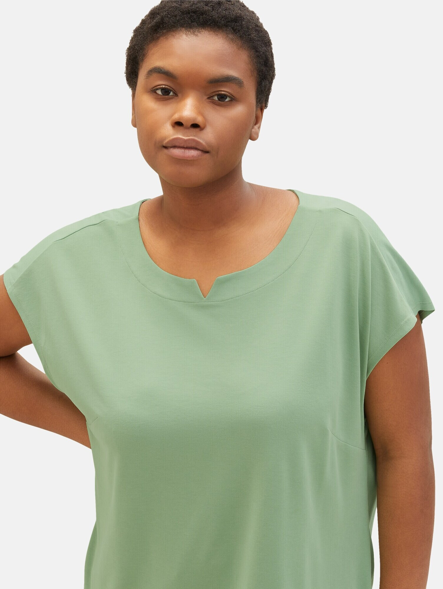 Tom Tailor Women + Tricou verde deschis - Pled.ro