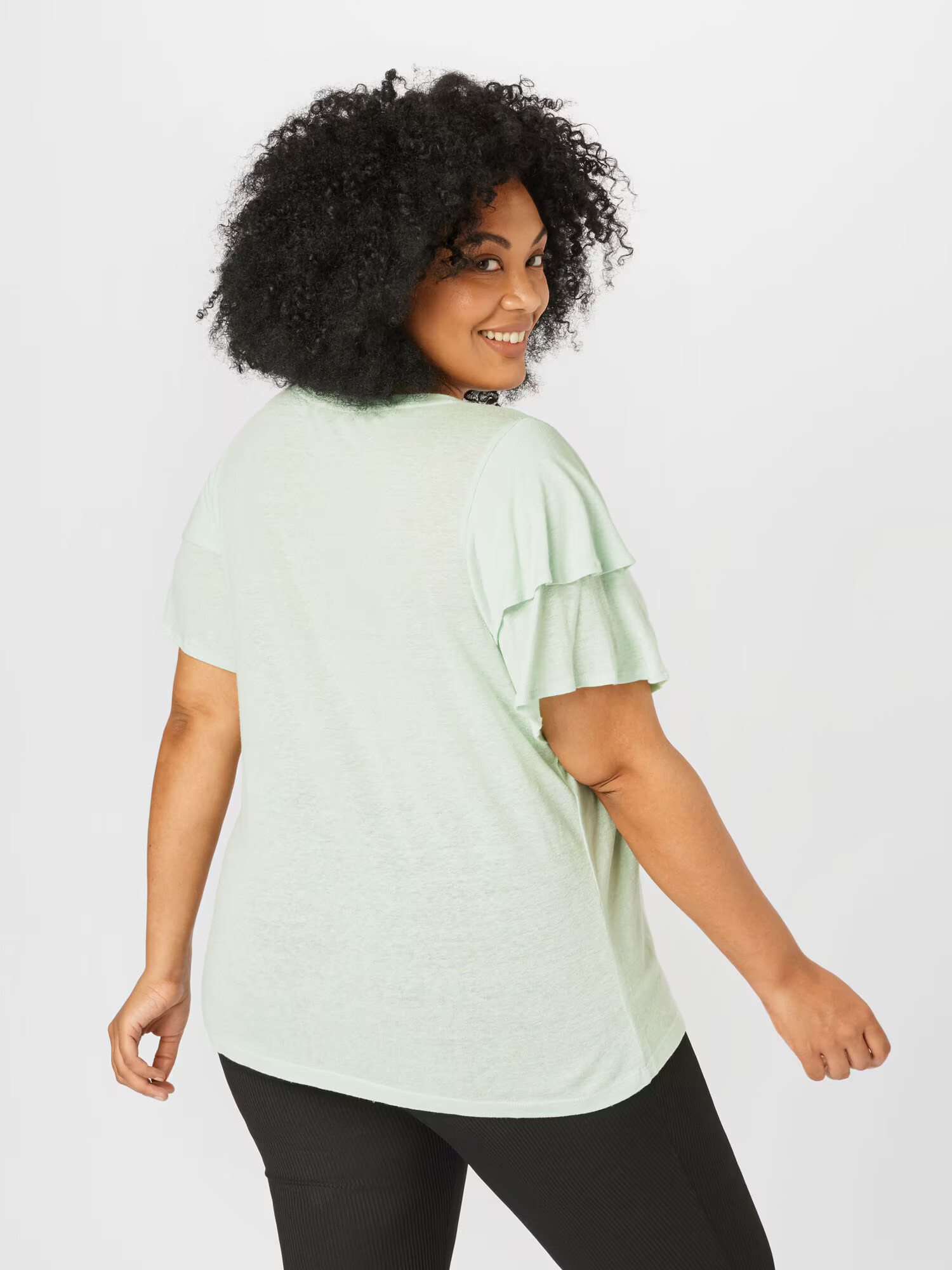 Tom Tailor Women + Tricou verde pastel - Pled.ro