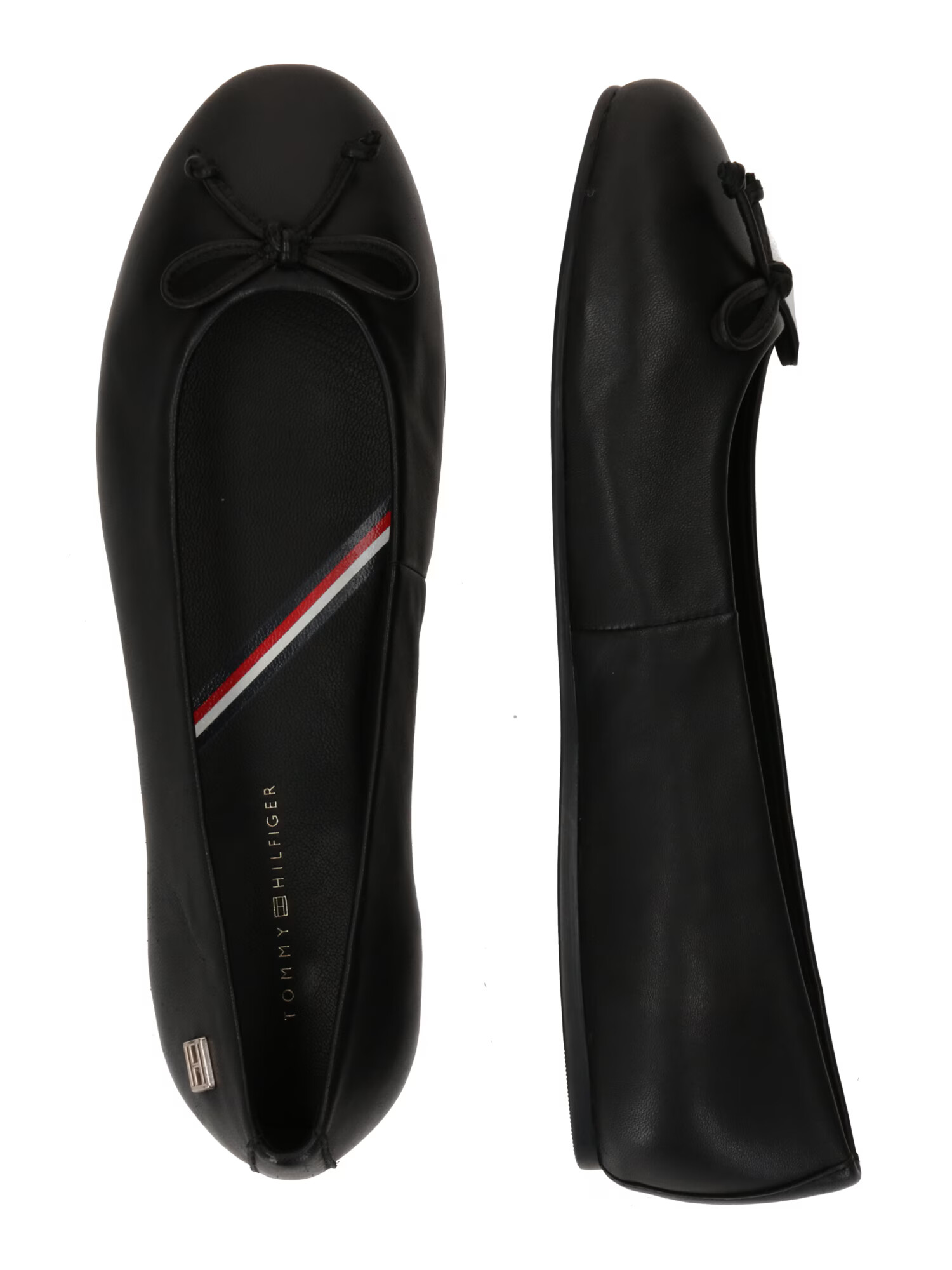 TOMMY HILFIGER Balerini 'ESSENTIAL' negru - Pled.ro