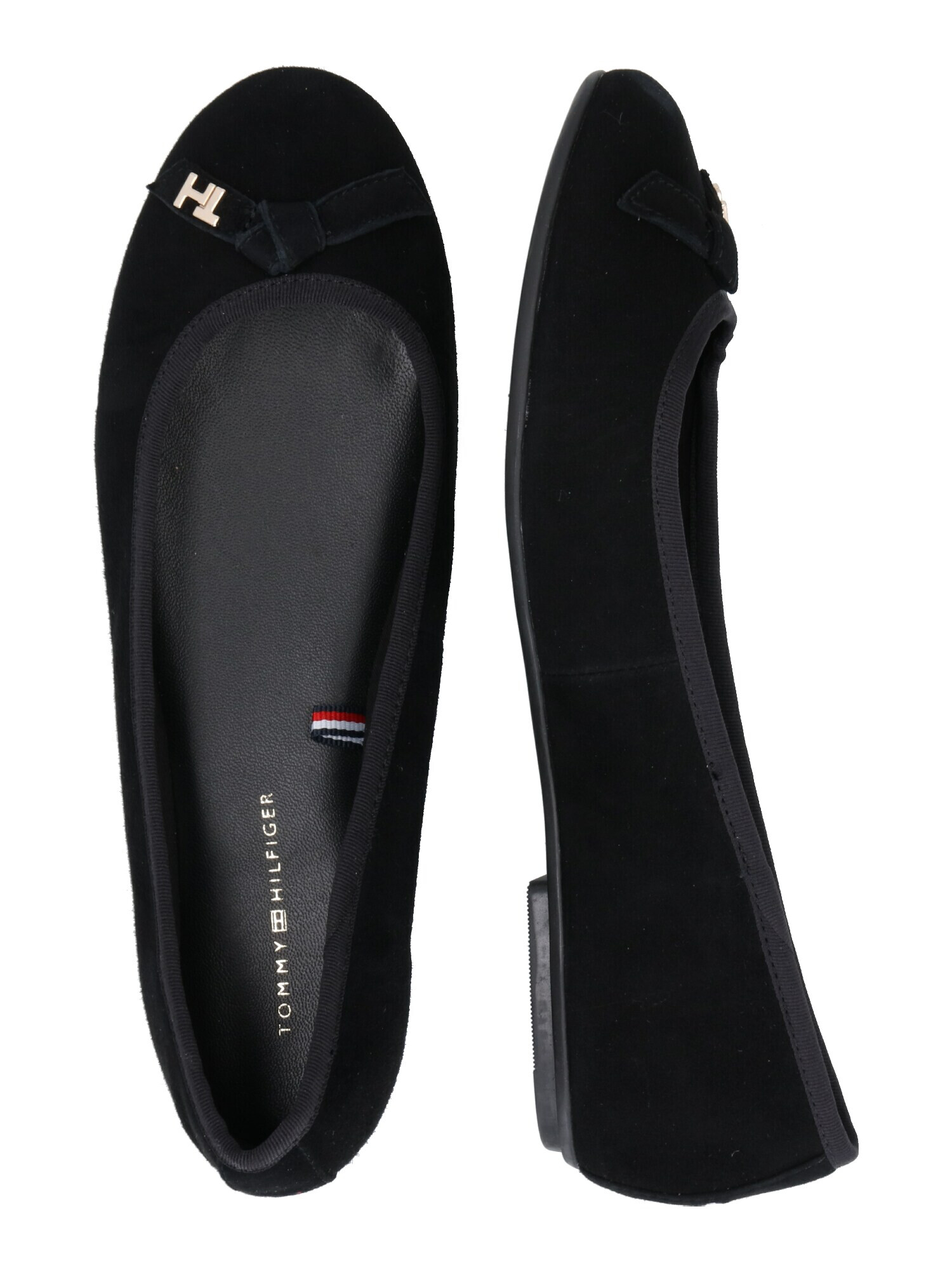 TOMMY HILFIGER Balerini negru - Pled.ro