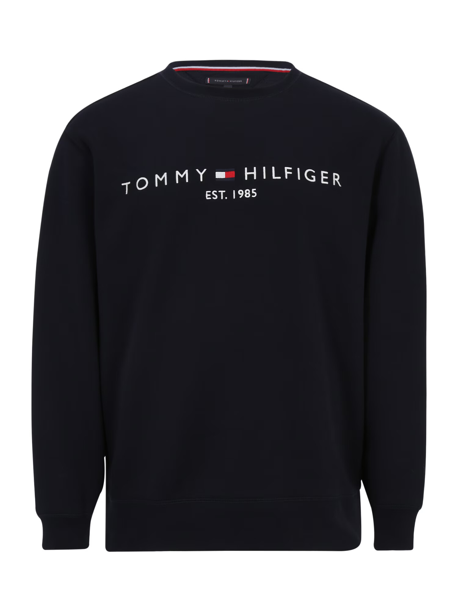 Tommy Hilfiger Big & Tall Bluză de molton albastru noapte / roșu / alb - Pled.ro