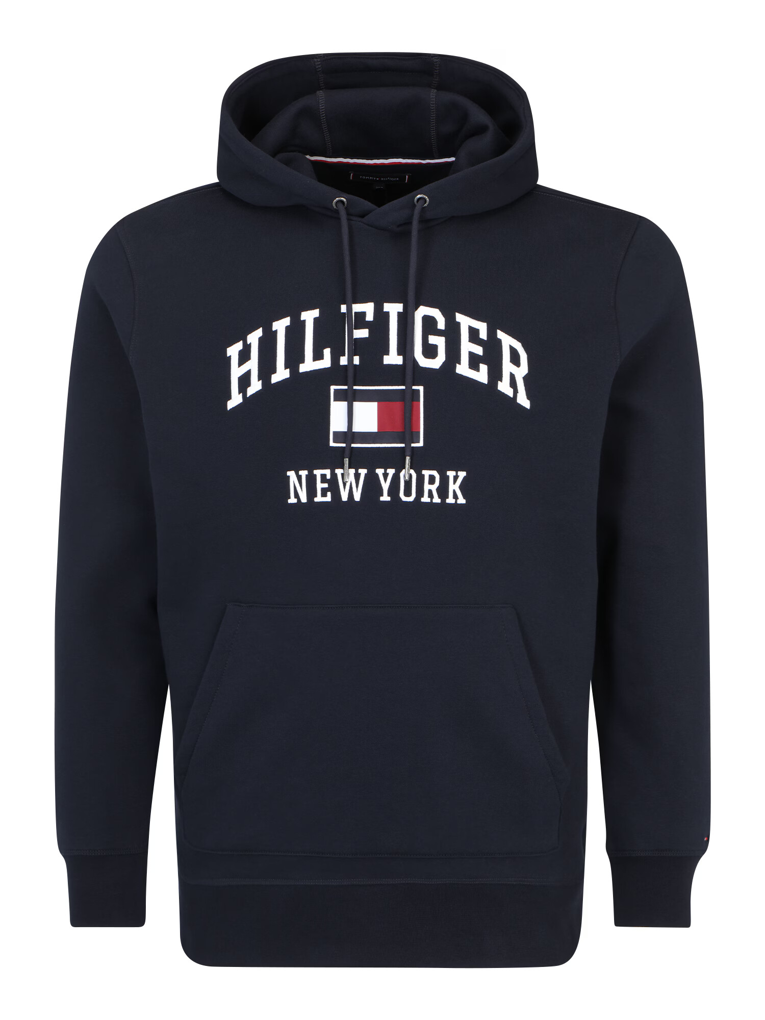 Tommy Hilfiger Big & Tall Bluză de molton bleumarin / roșu / alb - Pled.ro