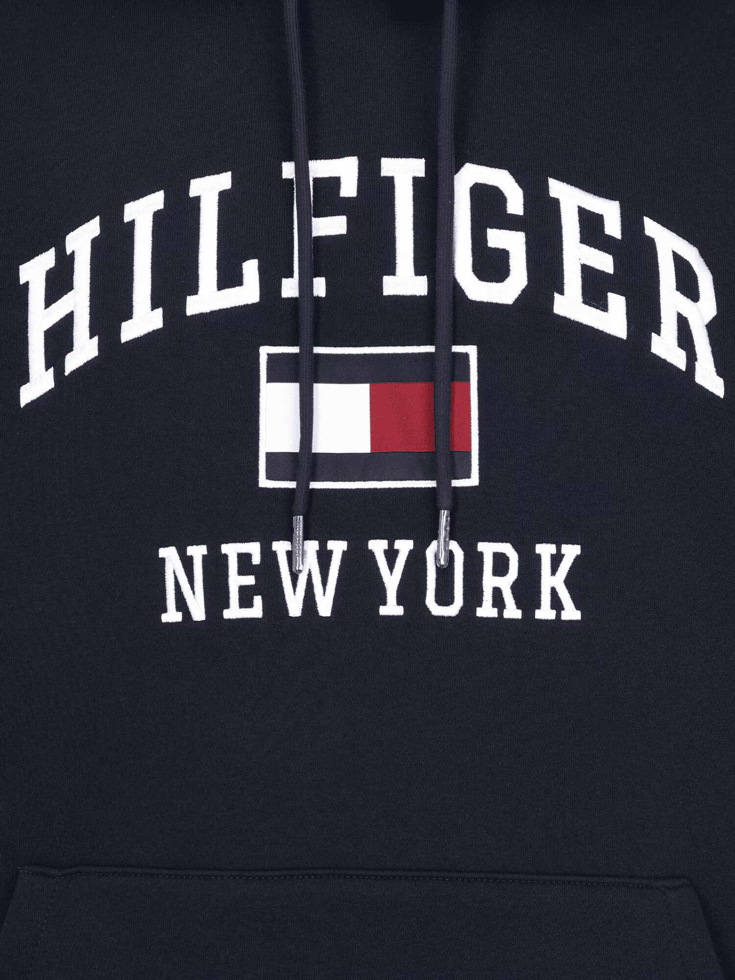 Tommy Hilfiger Big & Tall Bluză de molton bleumarin / roșu / alb - Pled.ro