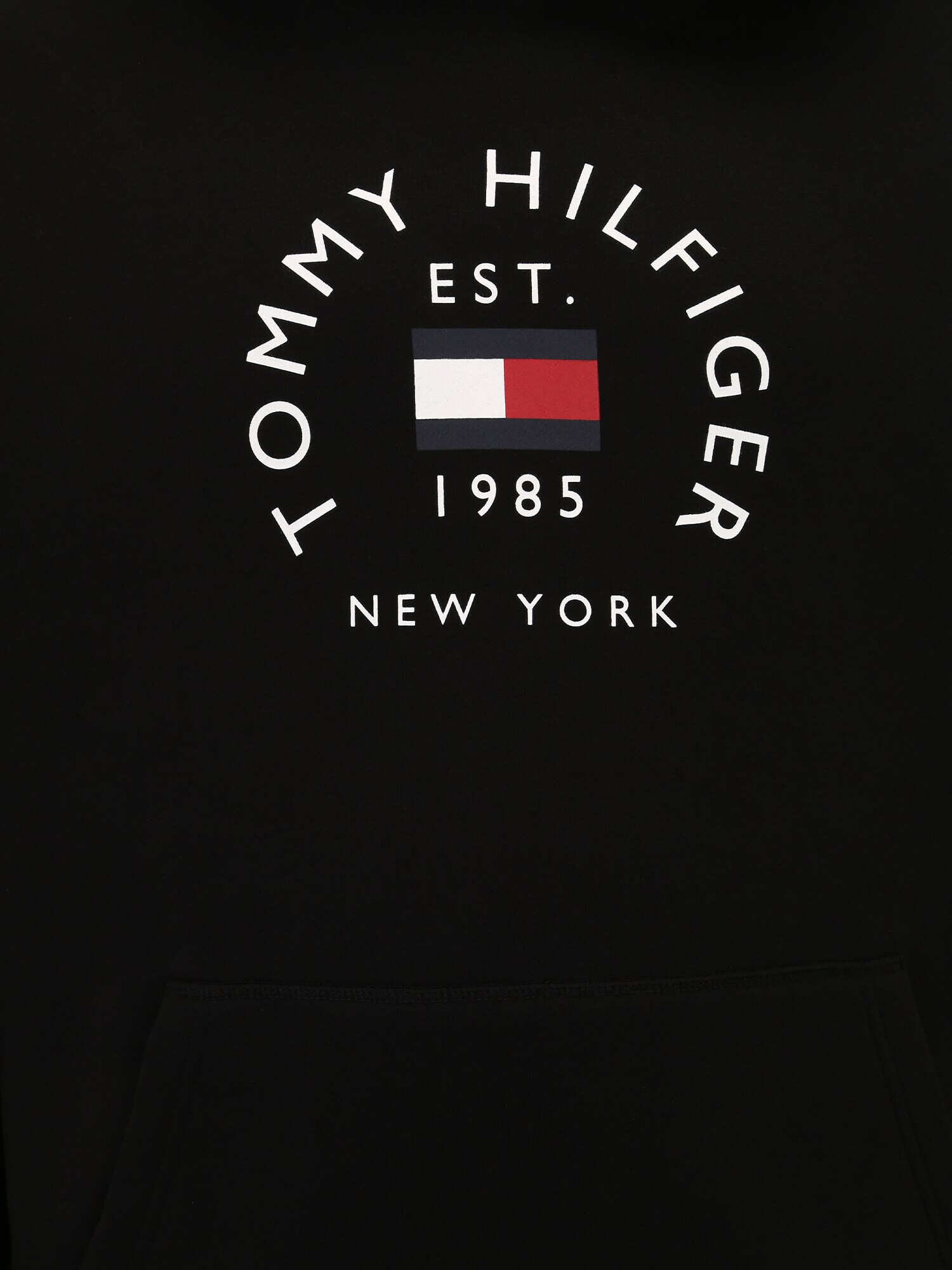 Tommy Hilfiger Big & Tall Bluză de molton roșu / negru / alb - Pled.ro