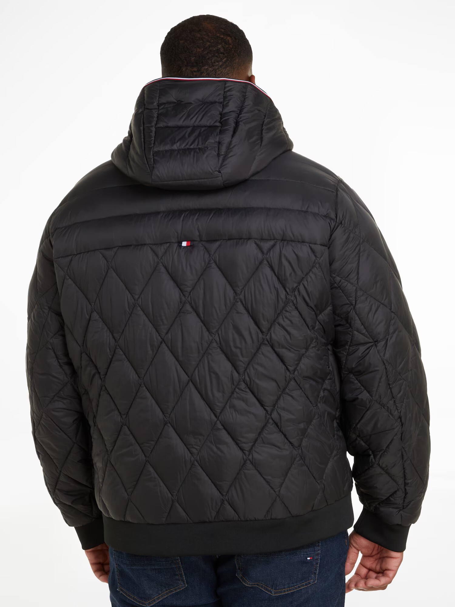 Tommy Hilfiger Big & Tall Geacă de iarnă roșu / negru / alb - Pled.ro