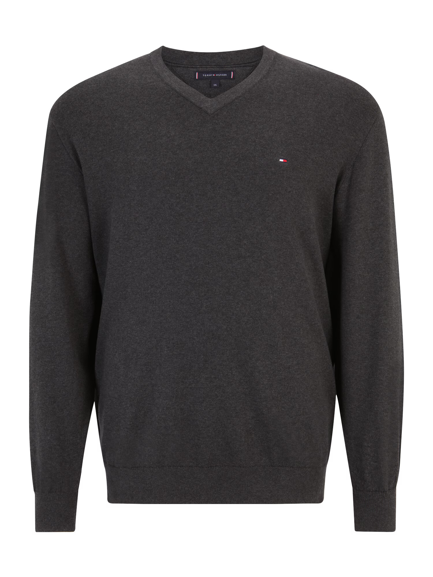 Tommy Hilfiger Big & Tall Pulover 'Classic' gri închis - Pled.ro