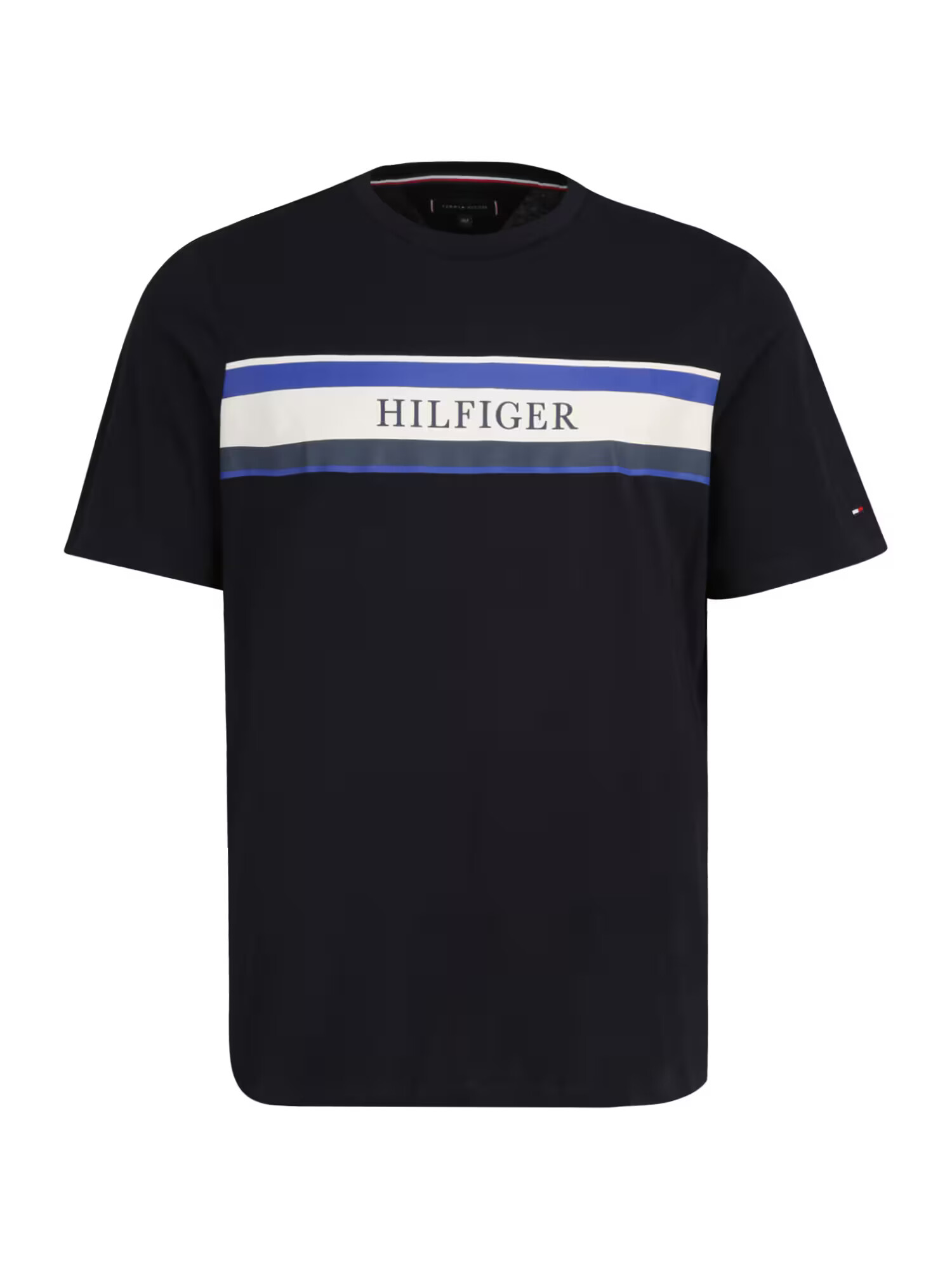 Tommy Hilfiger Big & Tall Tricou albastru / albastru noapte / alb - Pled.ro