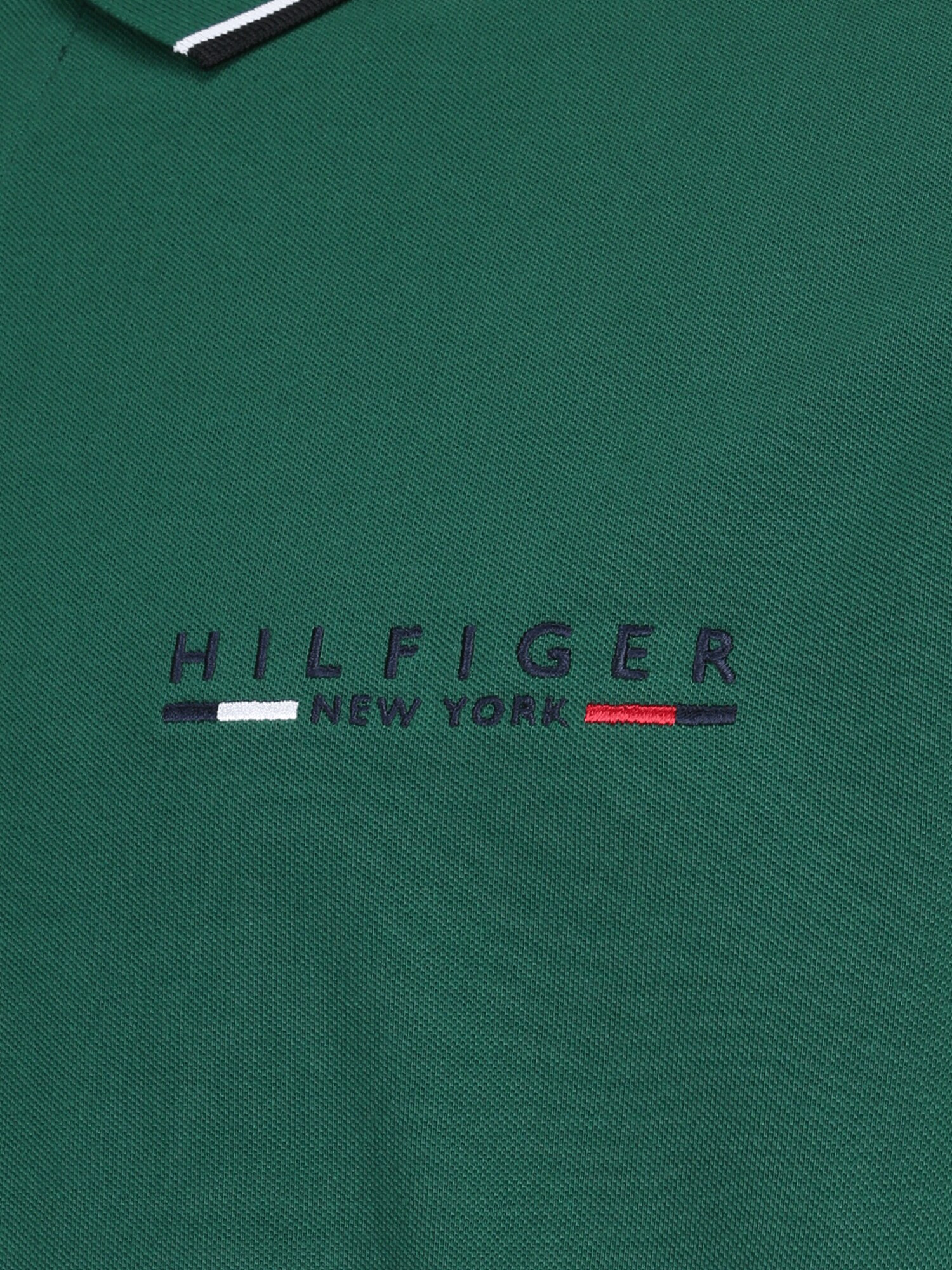 Tommy Hilfiger Big & Tall Tricou albastru marin / verde smarald / alb - Pled.ro