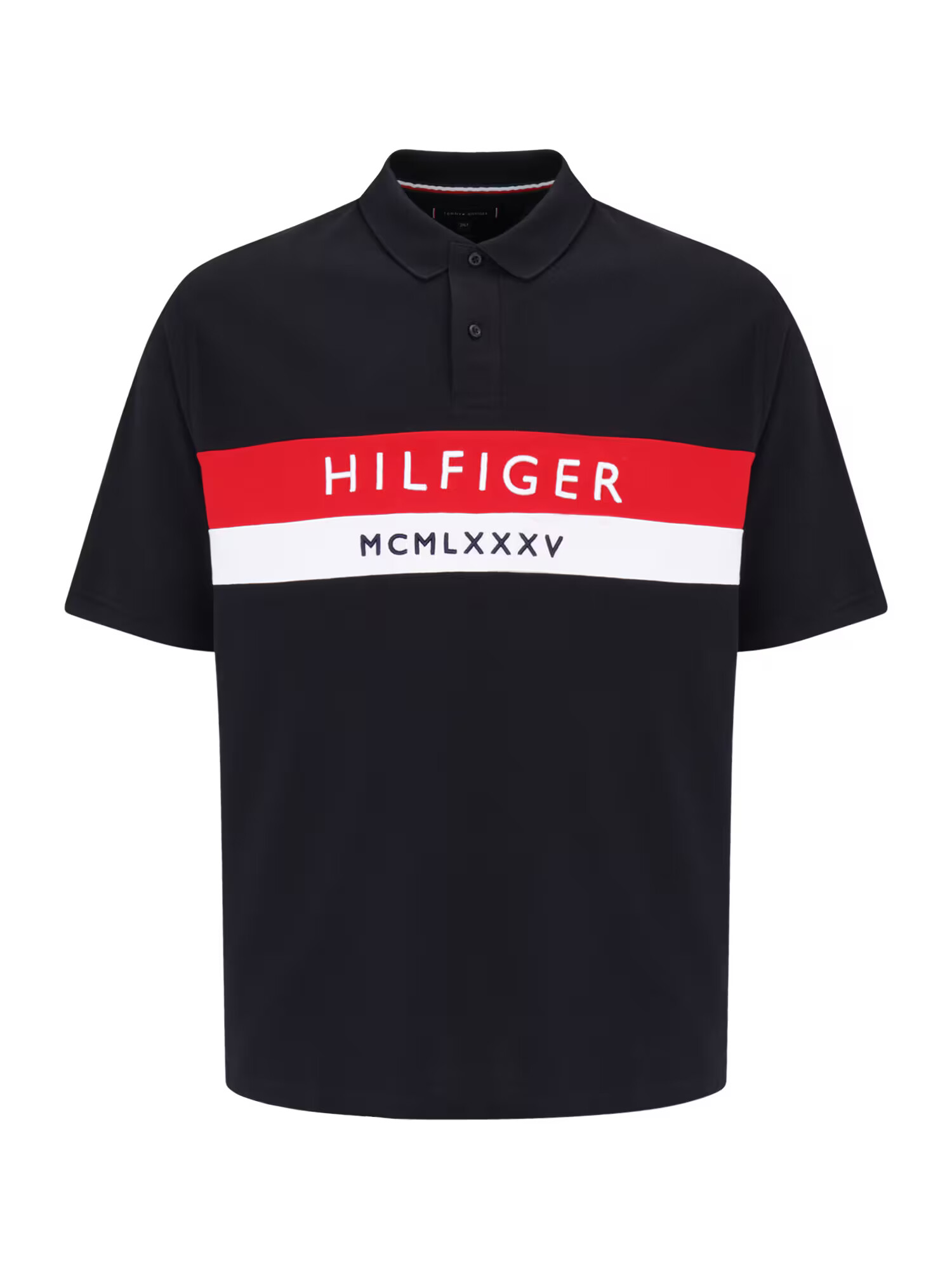 Tommy Hilfiger Big & Tall Tricou albastru noapte / roșu / alb - Pled.ro