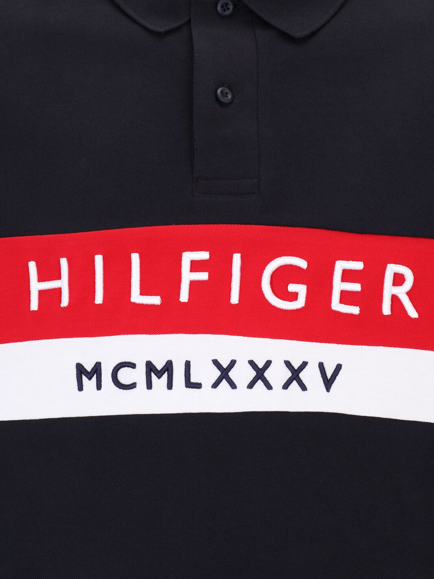 Tommy Hilfiger Big & Tall Tricou albastru noapte / roșu / alb - Pled.ro