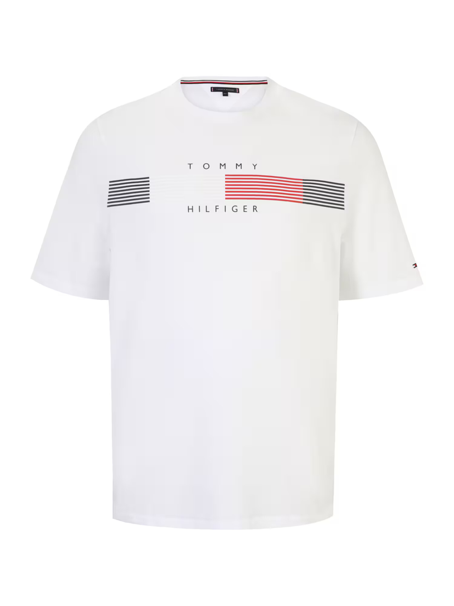 Tommy Hilfiger Big & Tall Tricou bleumarin / roșu / alb - Pled.ro