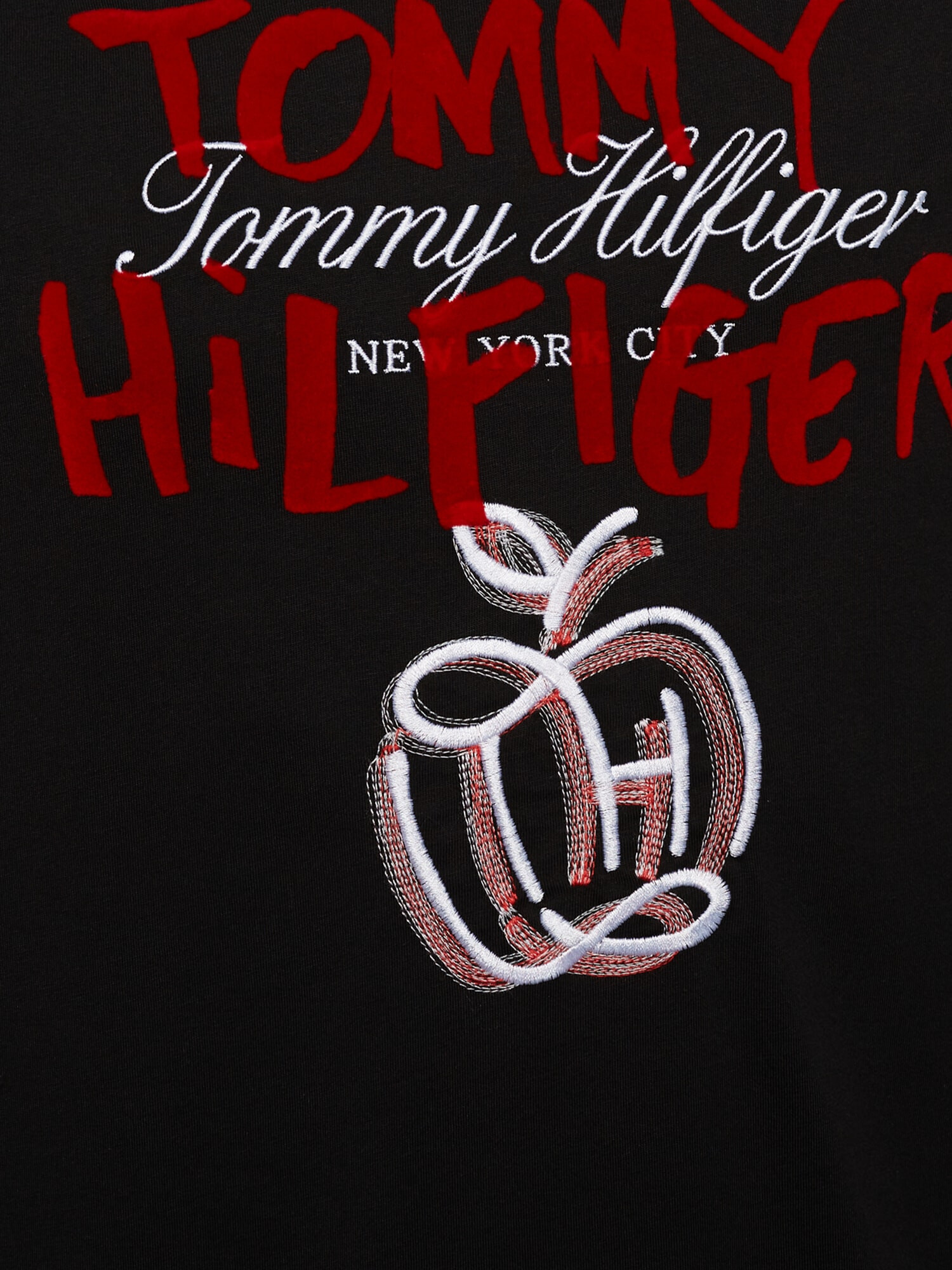 Tommy Hilfiger Big & Tall Tricou roșu / roșu pastel / negru / alb - Pled.ro