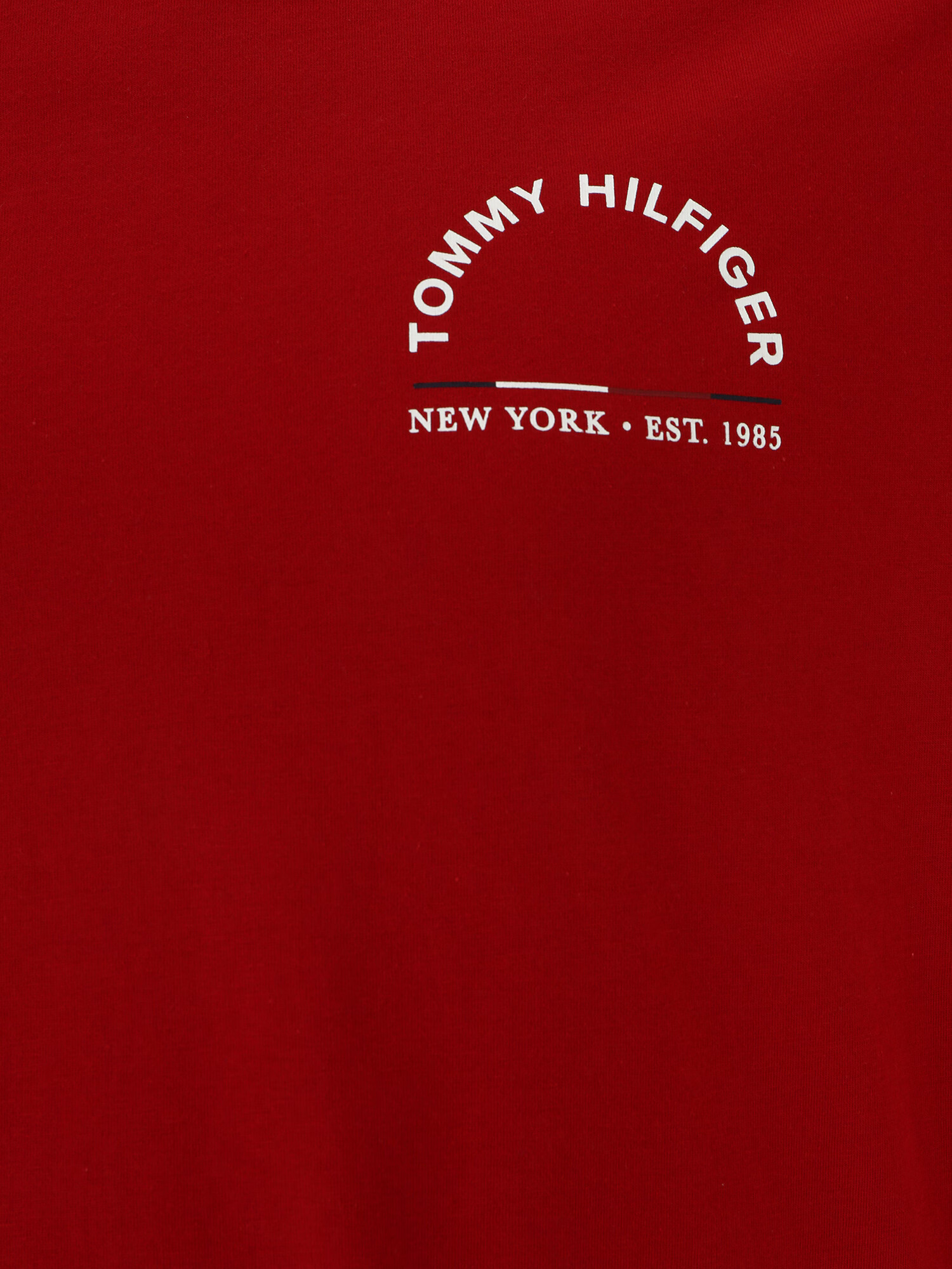 Tommy Hilfiger Big & Tall Tricou 'SHADOW' roșu / alb - Pled.ro