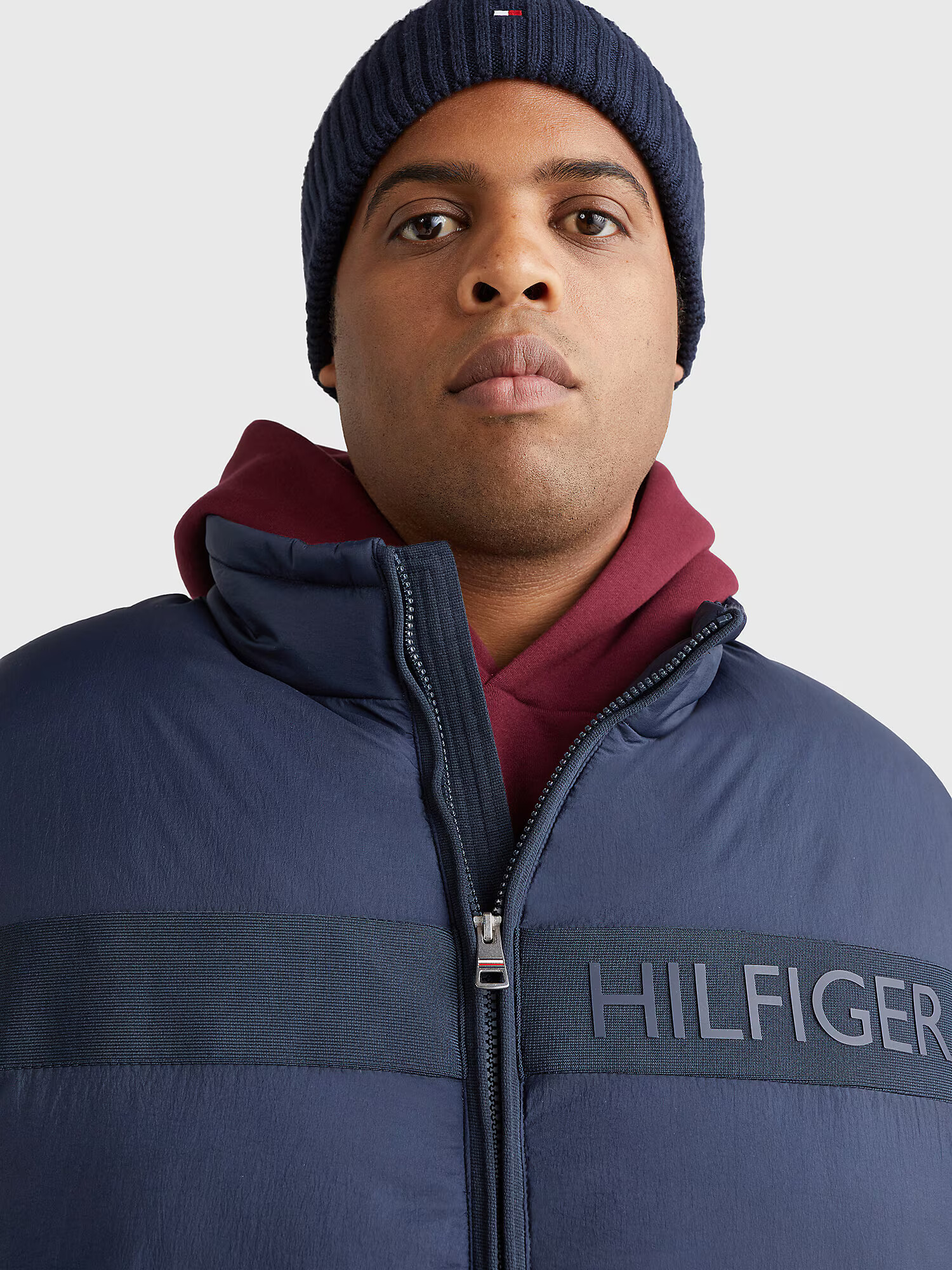 Tommy Hilfiger Big & Tall Vestă albastru noapte / roșu / alb - Pled.ro