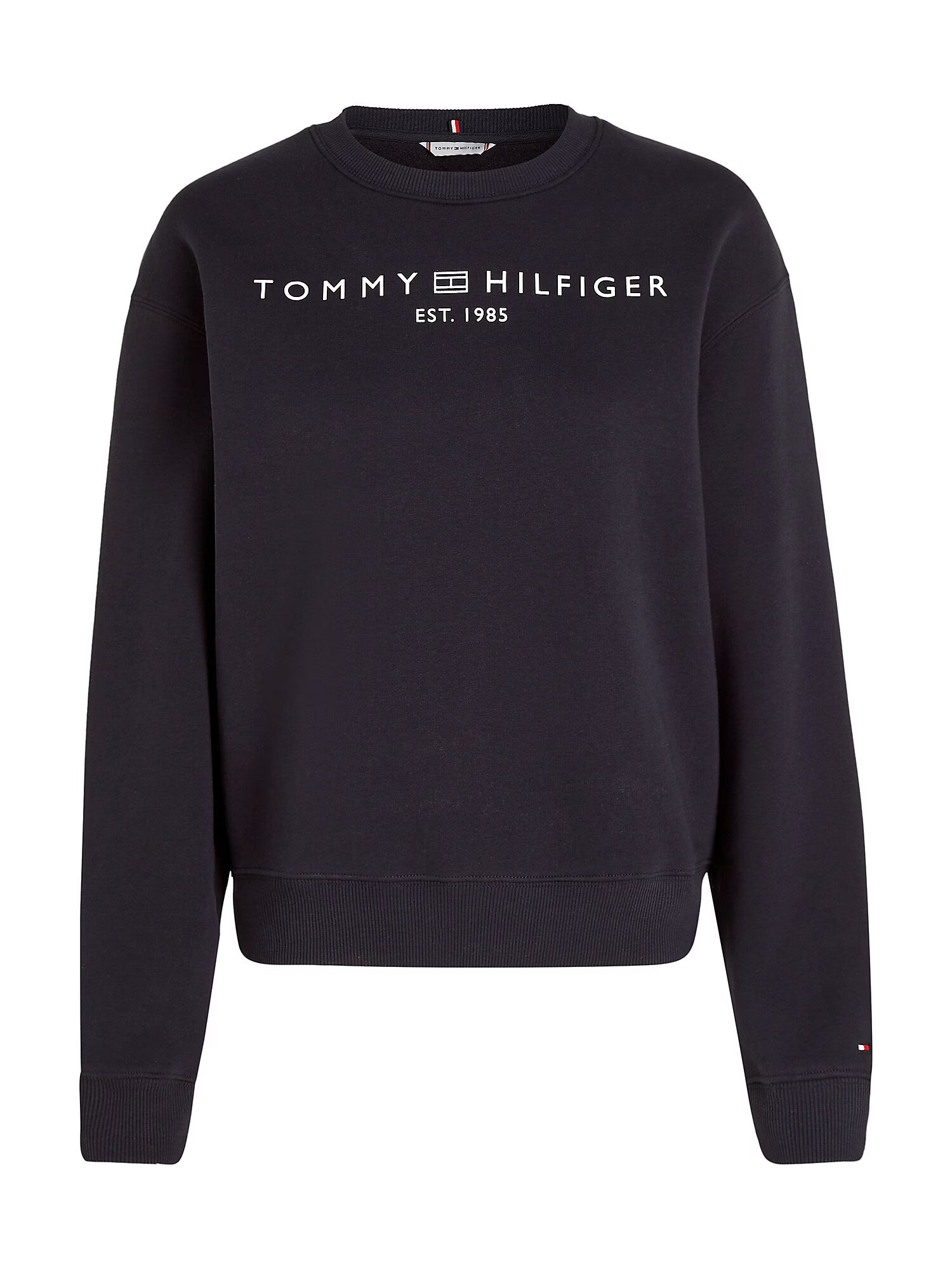 TOMMY HILFIGER Bluză de molton albastru închis / roșu / negru / alb - Pled.ro