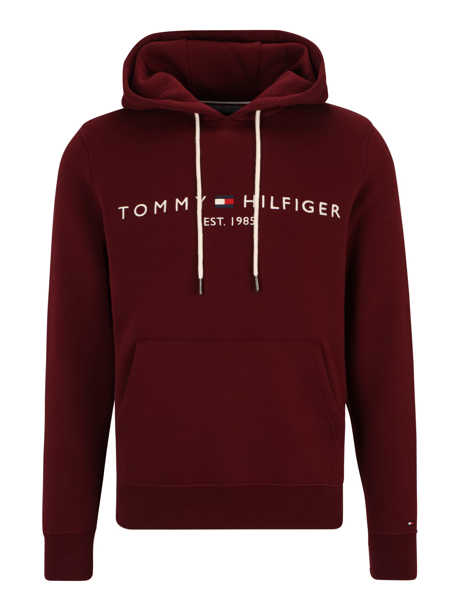 TOMMY HILFIGER Bluză de molton albastru marin / roșu / roșu bordeaux / alb - Pled.ro