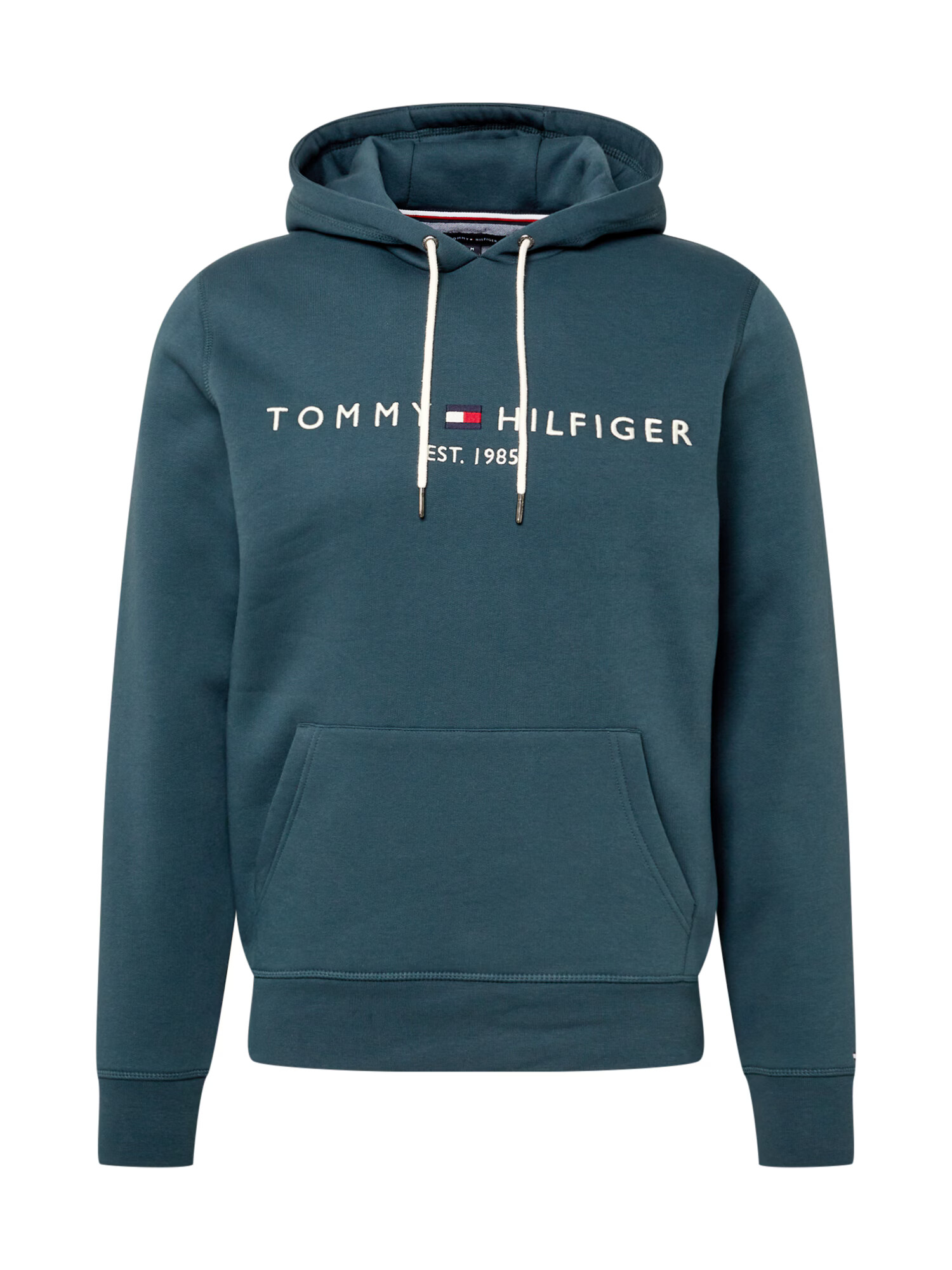 TOMMY HILFIGER Bluză de molton albastru marin / verde petrol / roșu / alb - Pled.ro