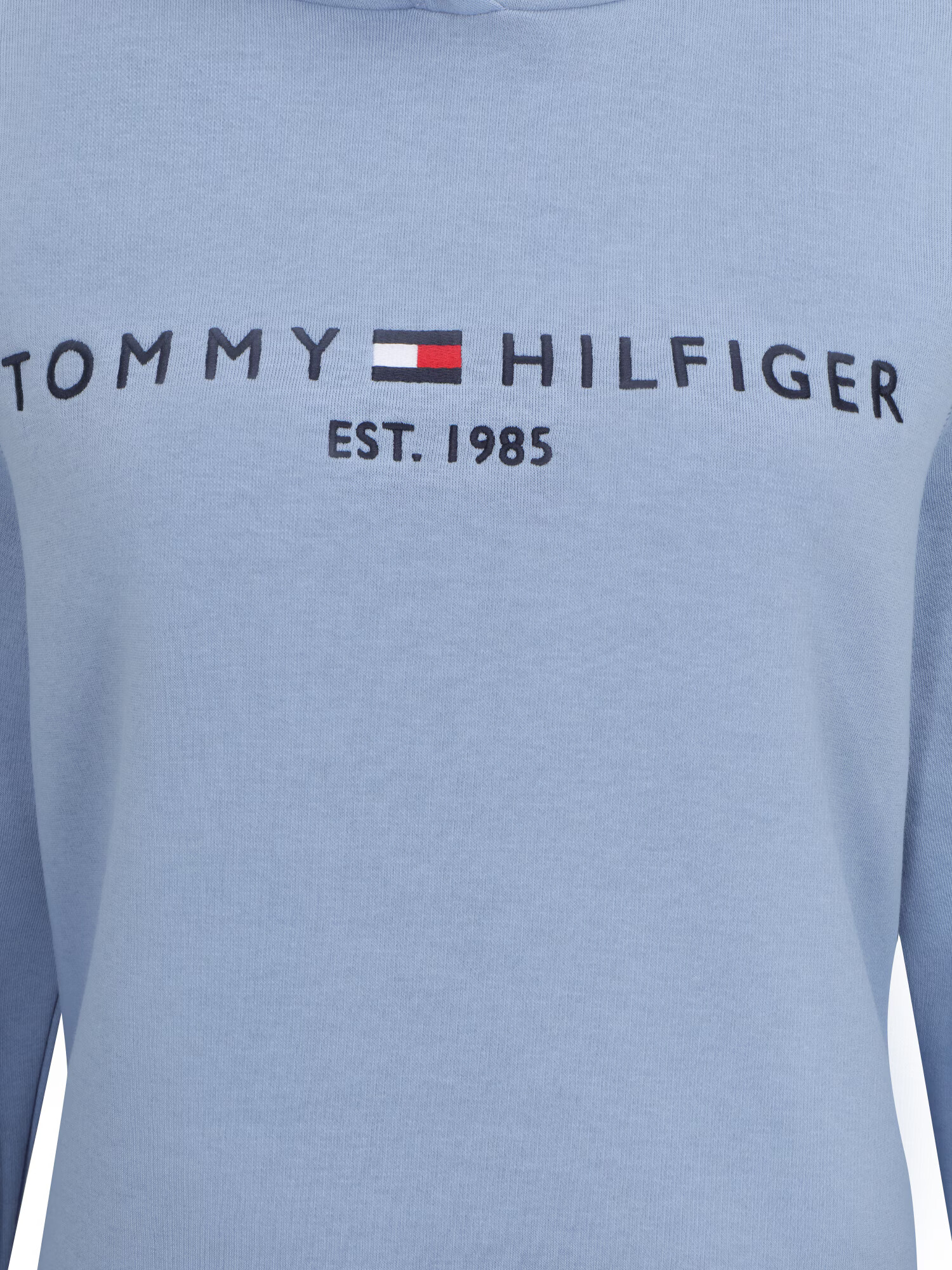 TOMMY HILFIGER Bluză de molton albastru noapte / albastru deschis / roșu / alb - Pled.ro