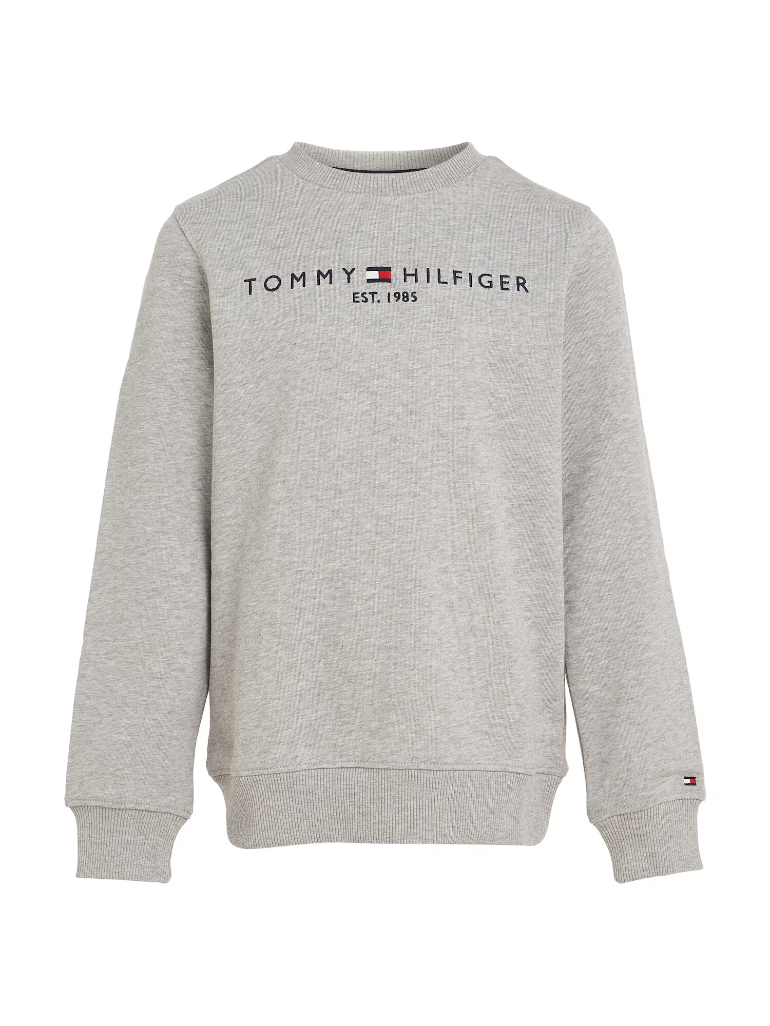 TOMMY HILFIGER Bluză de molton albastru noapte / gri amestecat / roșu / alb - Pled.ro