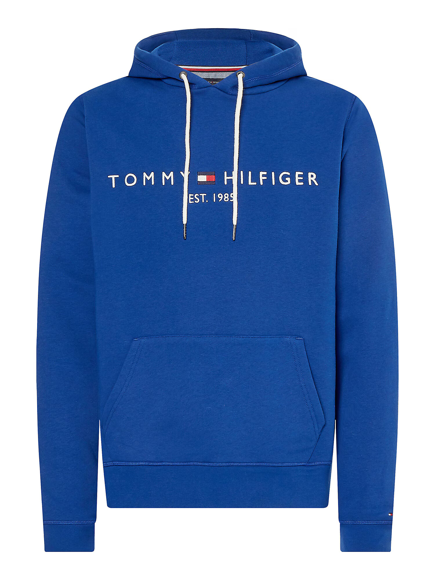 TOMMY HILFIGER Bluză de molton bleumarin / albastru regal / roșu intens / alb - Pled.ro