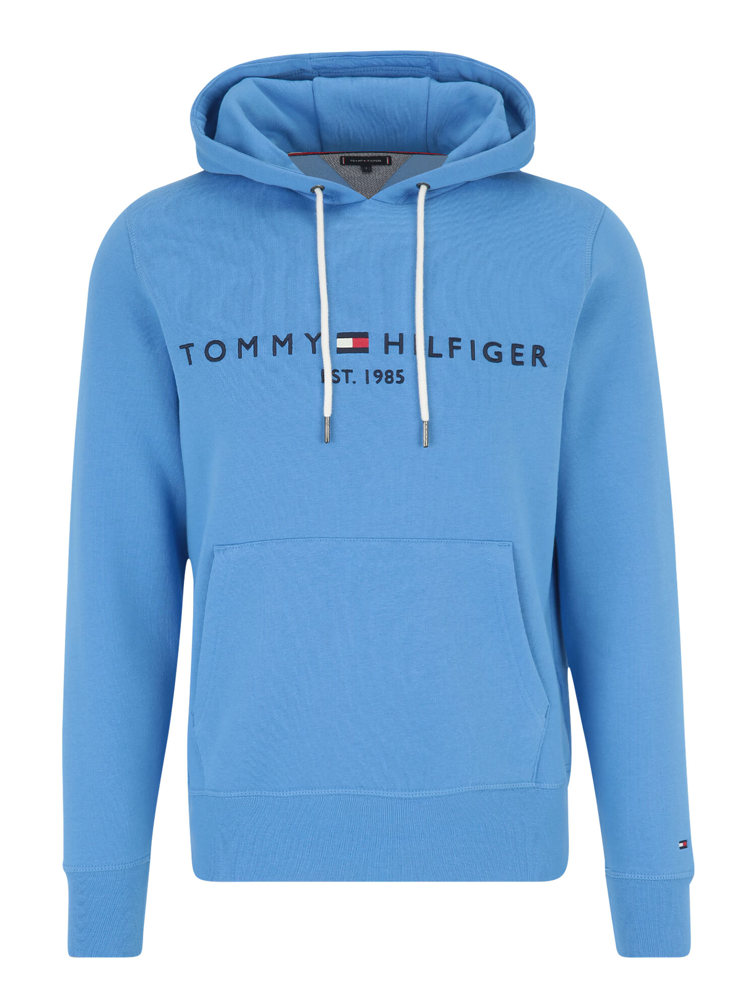 TOMMY HILFIGER Bluză de molton bleumarin / azuriu / roșu / alb - Pled.ro