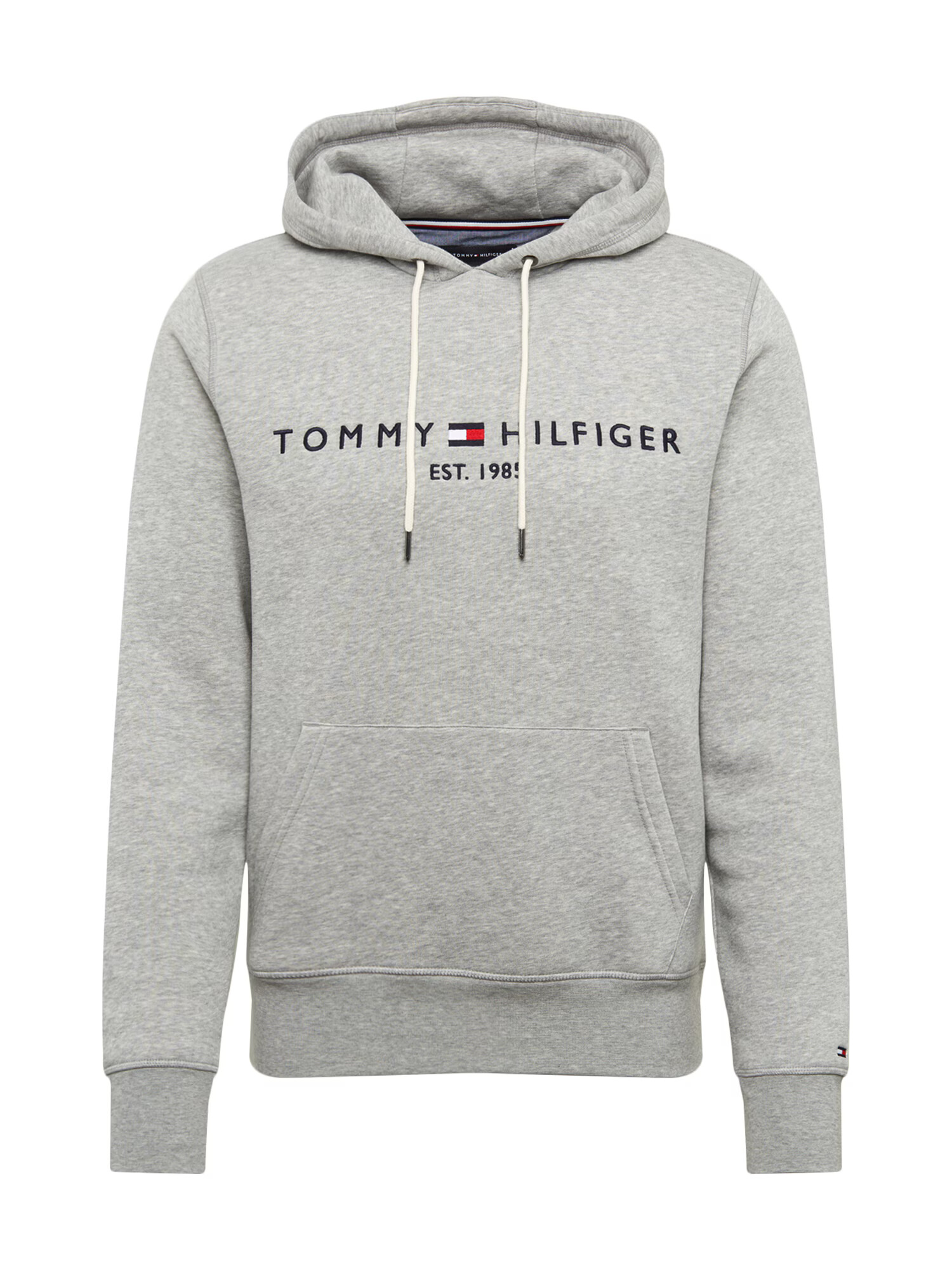 TOMMY HILFIGER Bluză de molton bleumarin / gri amestecat / roșu / alb - Pled.ro