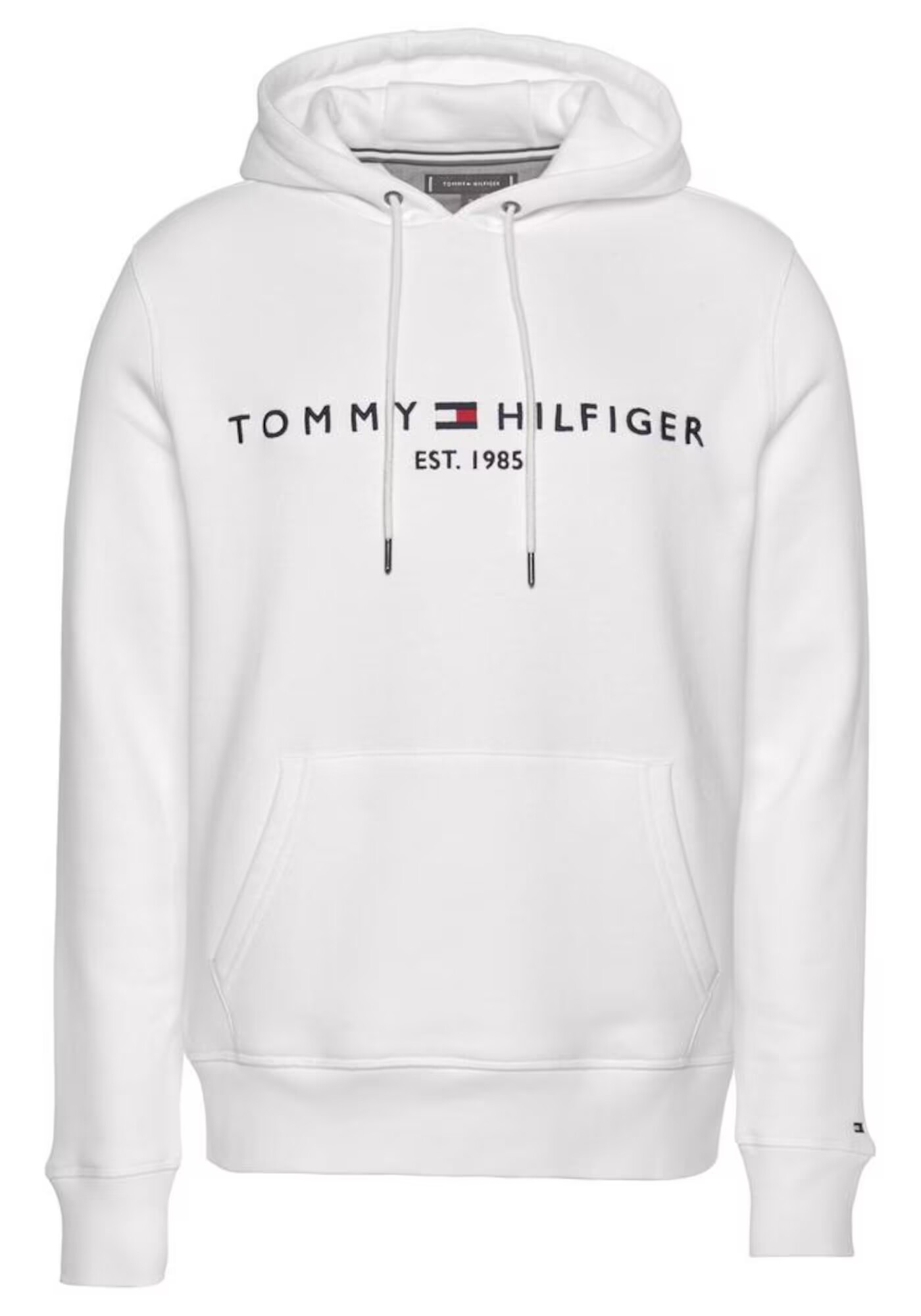 TOMMY HILFIGER Bluză de molton bleumarin / roșu / alb - Pled.ro