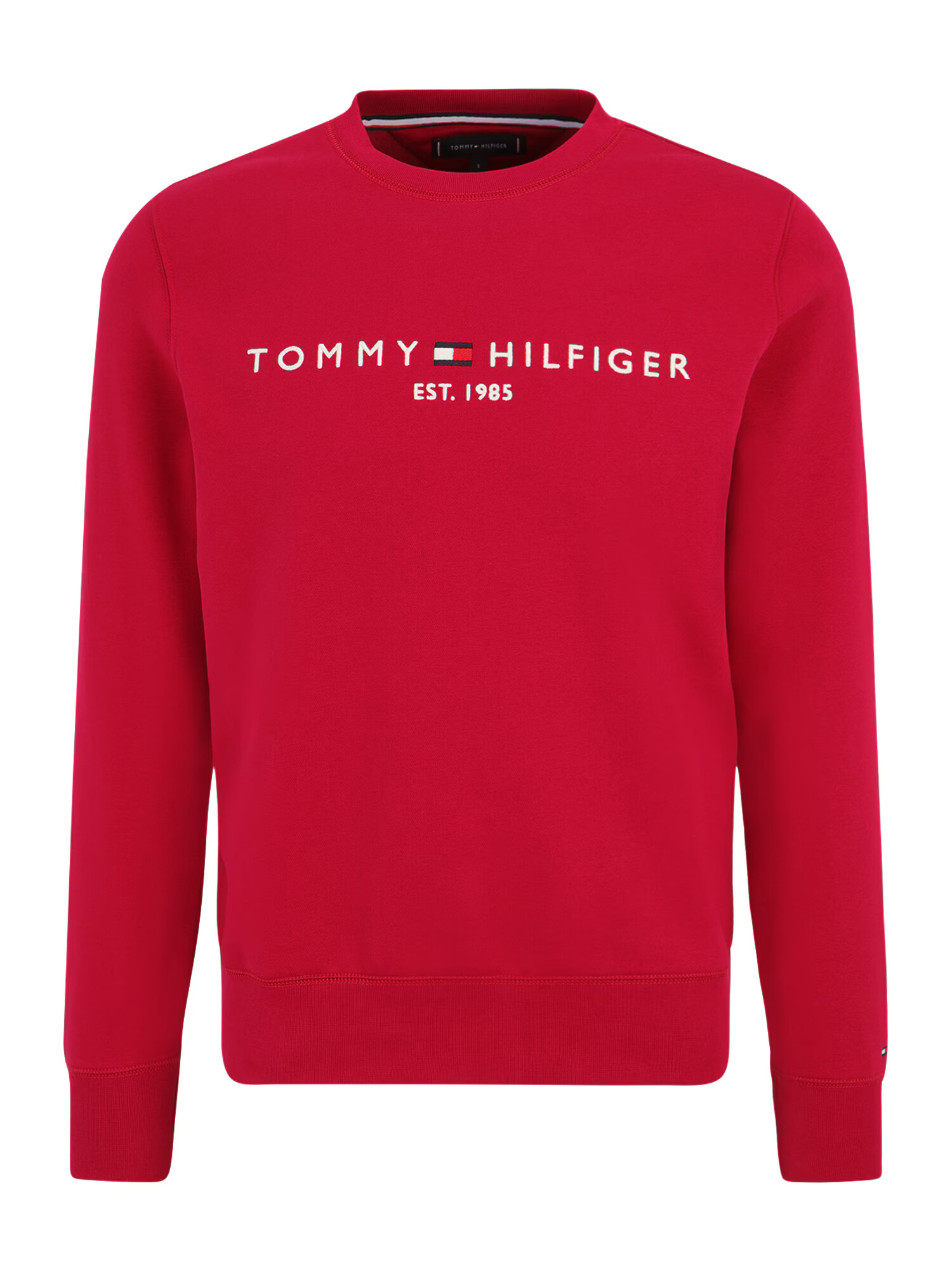 TOMMY HILFIGER Bluză de molton bleumarin / roșu / alb - Pled.ro