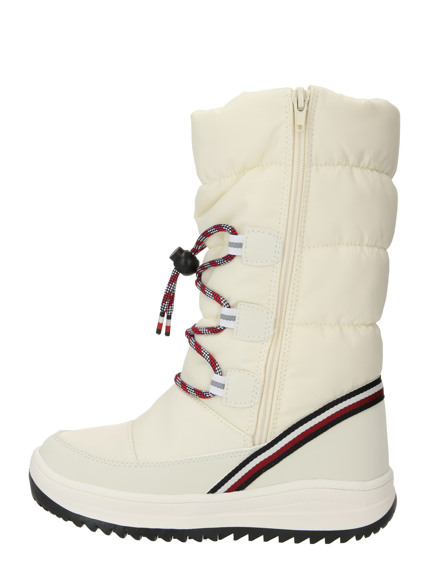 TOMMY HILFIGER Botine bleumarin / roșu / alb murdar - Pled.ro