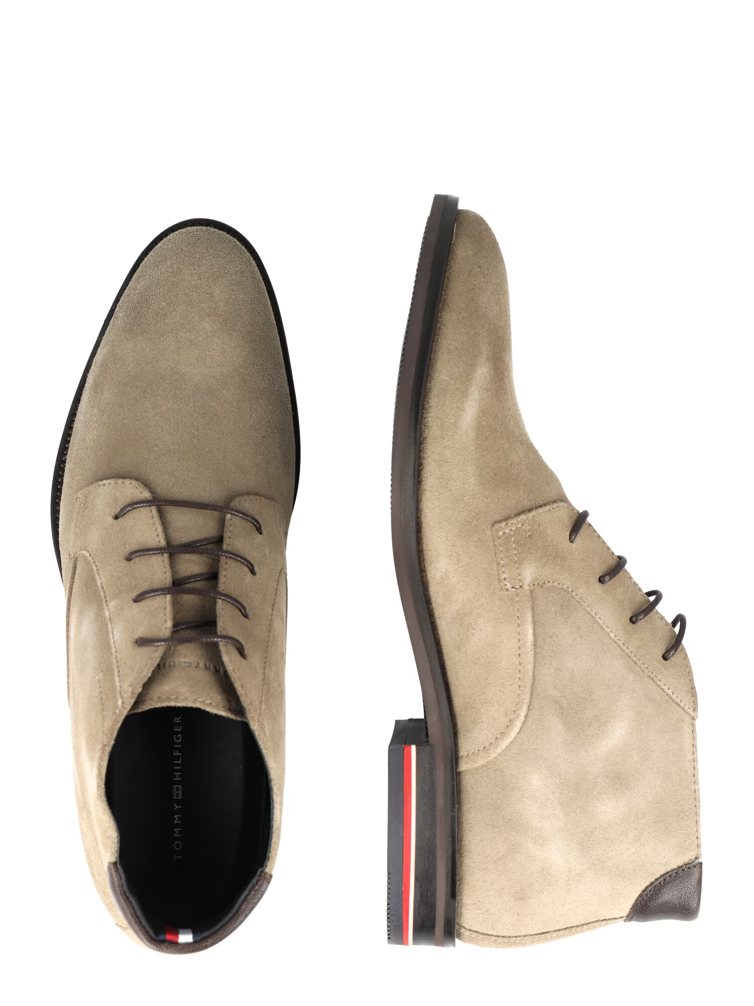 TOMMY HILFIGER Botine Chukka bej - Pled.ro