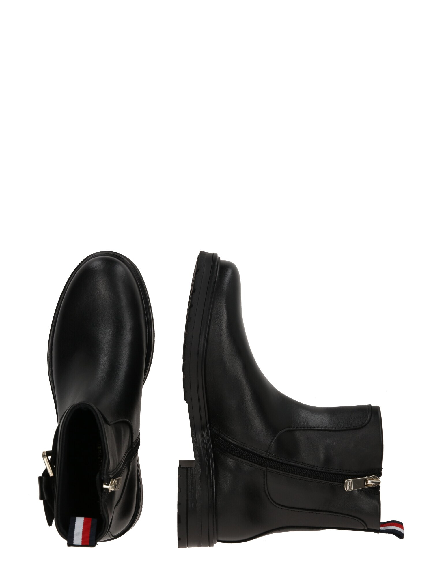 TOMMY HILFIGER Botine negru - Pled.ro