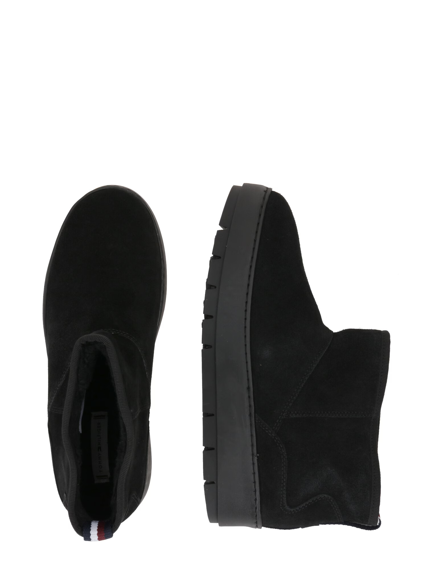 TOMMY HILFIGER Botine negru - Pled.ro