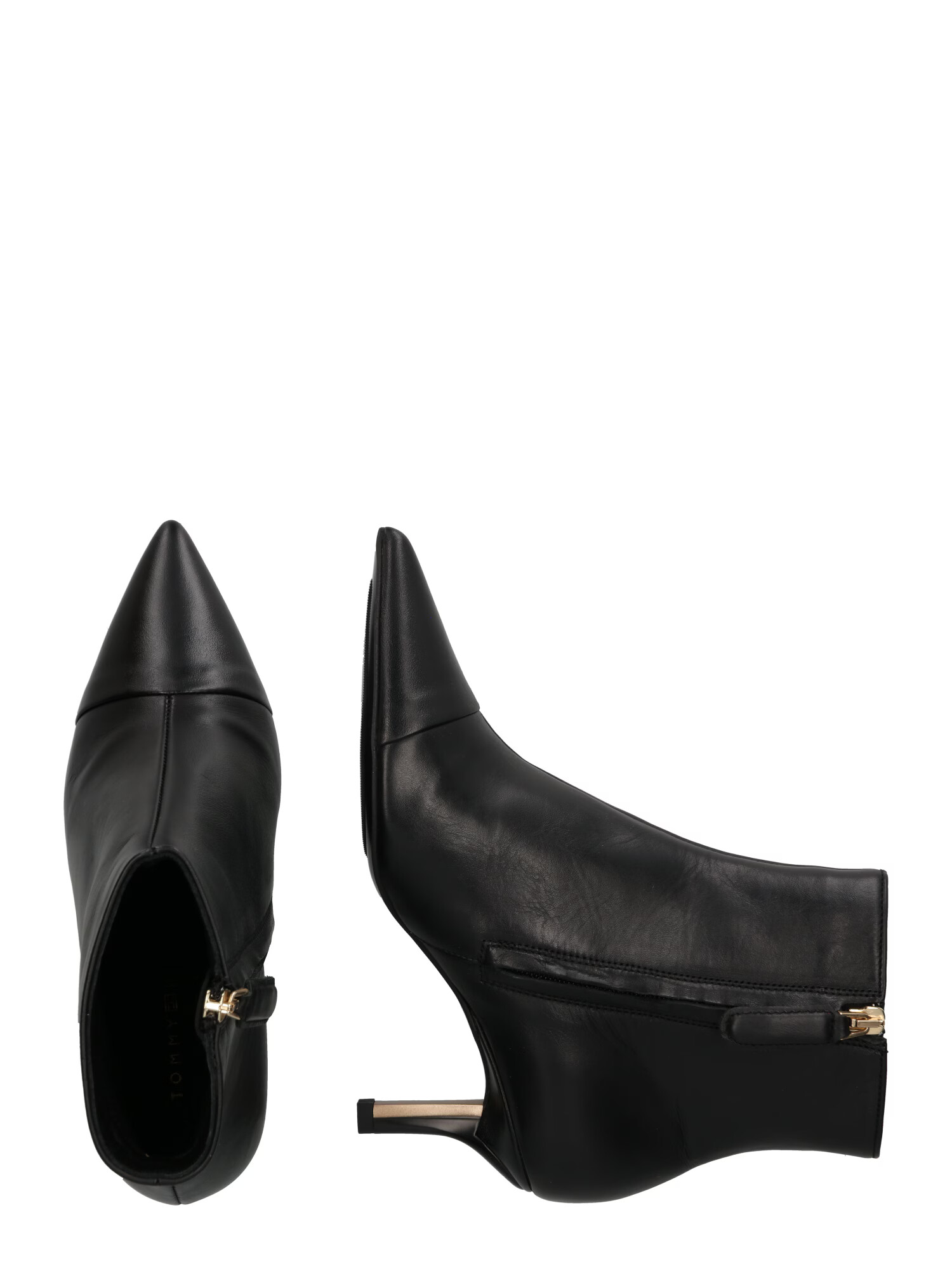 TOMMY HILFIGER Botine negru - Pled.ro