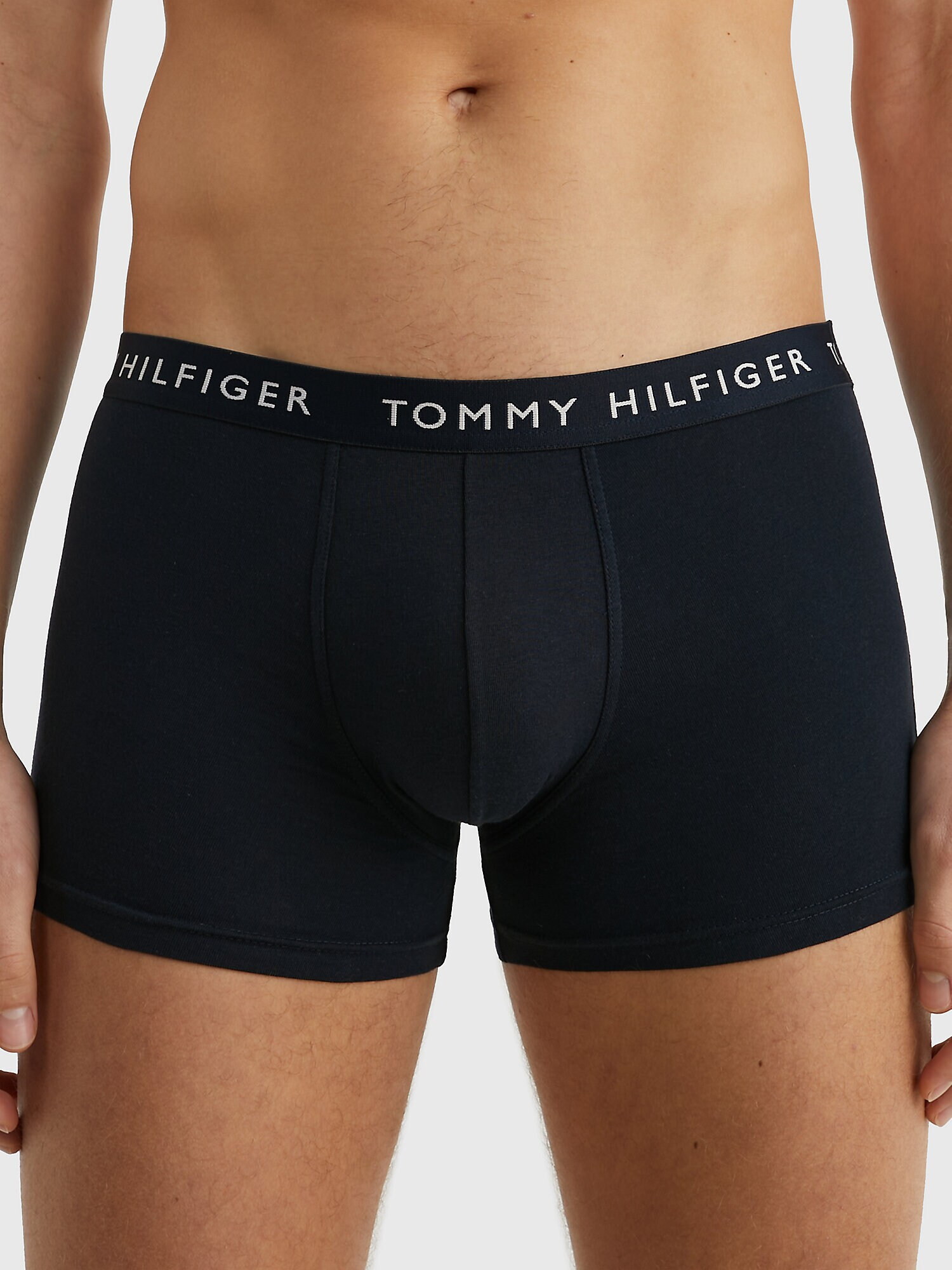 TOMMY HILFIGER Boxeri 'Essential' albastru noapte / albastru deschis / negru / alb - Pled.ro