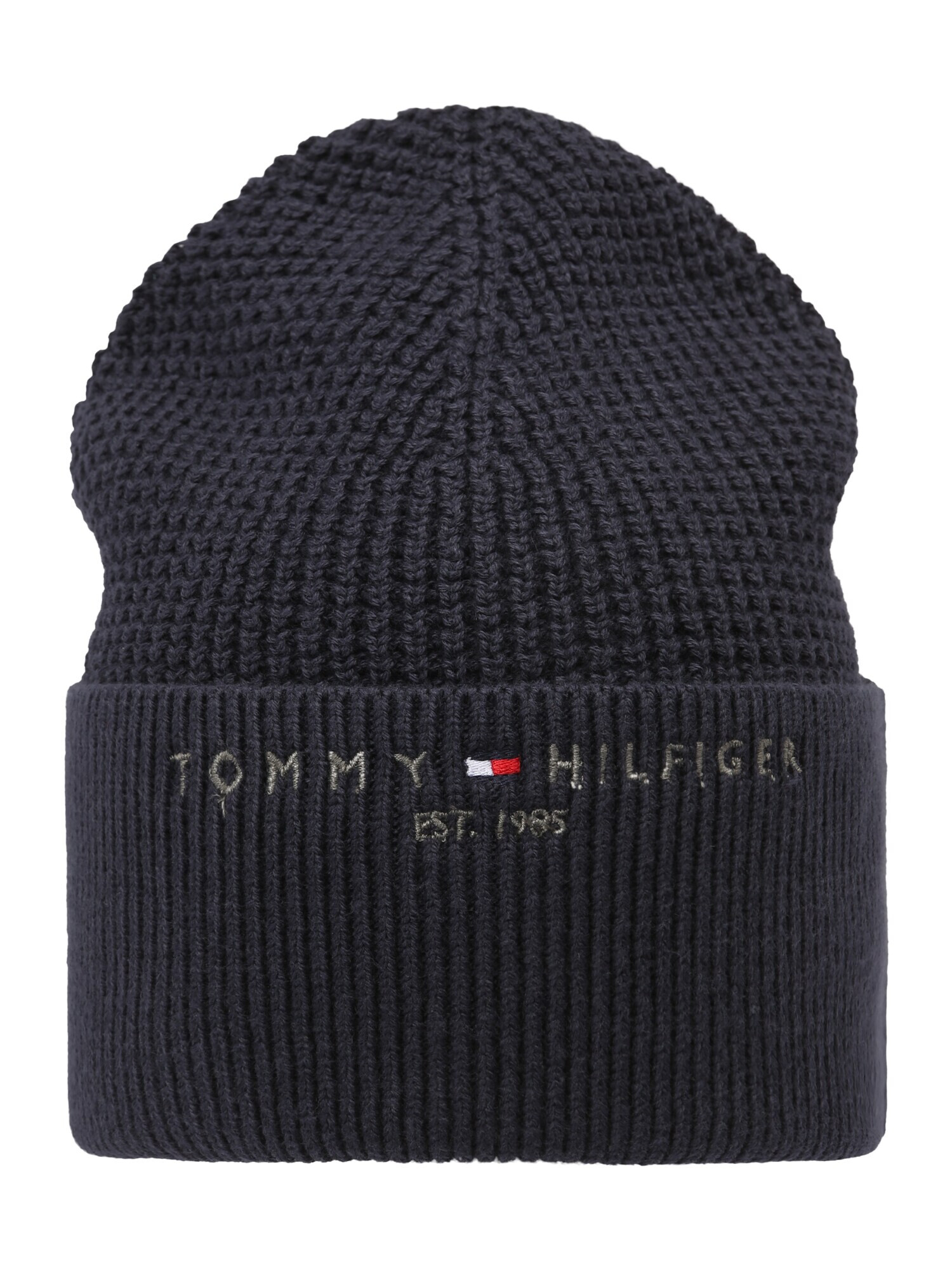 TOMMY HILFIGER Căciulă 'HORIZON' albastru noapte / gri închis / roși aprins / alb - Pled.ro