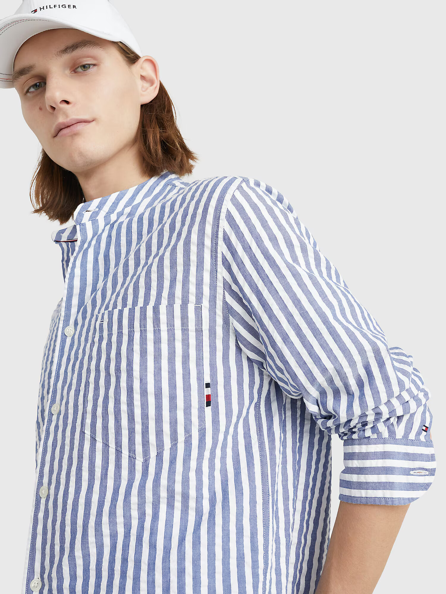 TOMMY HILFIGER Cămașă albastru / roșu / alb - Pled.ro