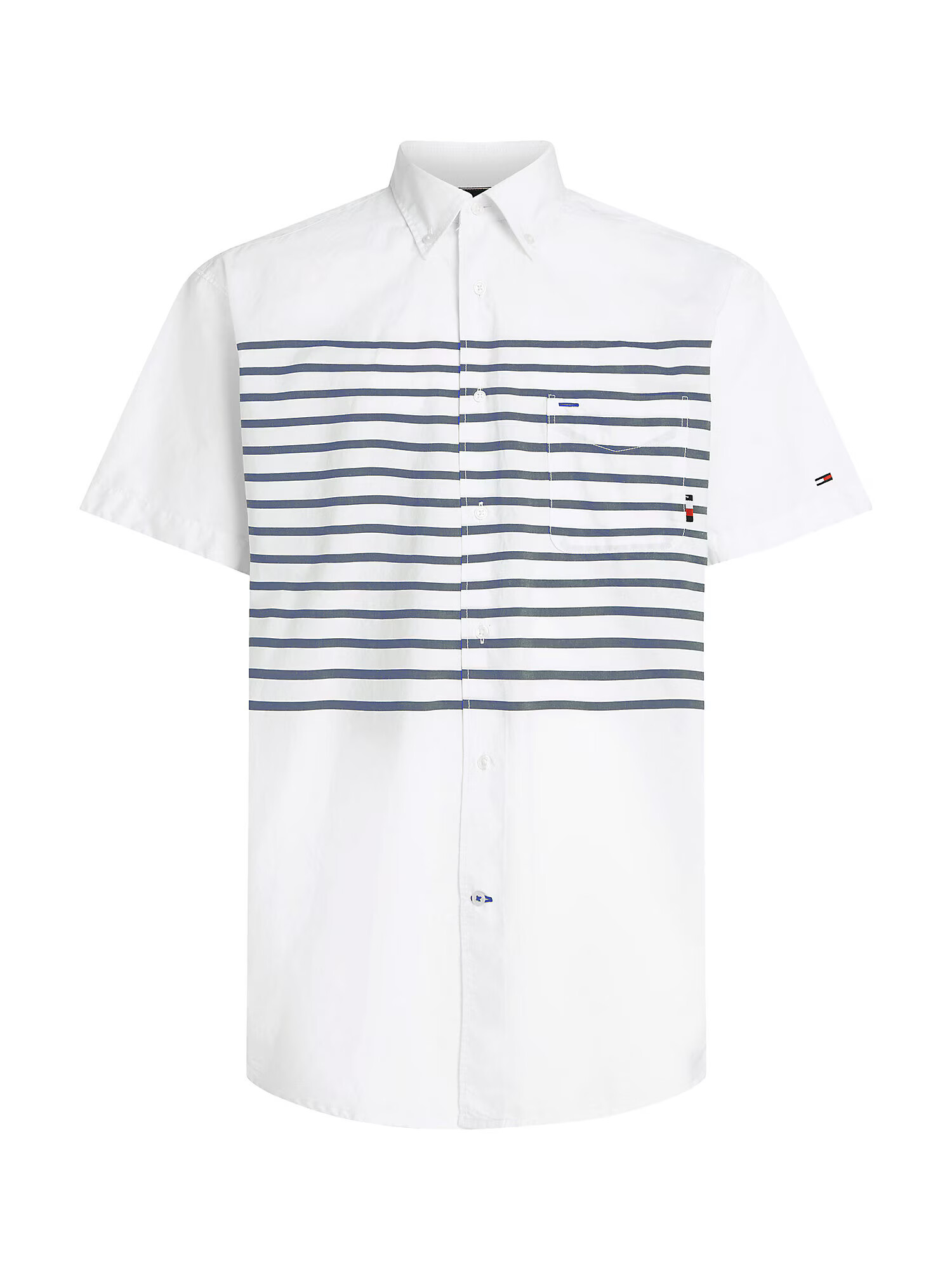 TOMMY HILFIGER Cămașă 'Breton' albastru / alb - Pled.ro