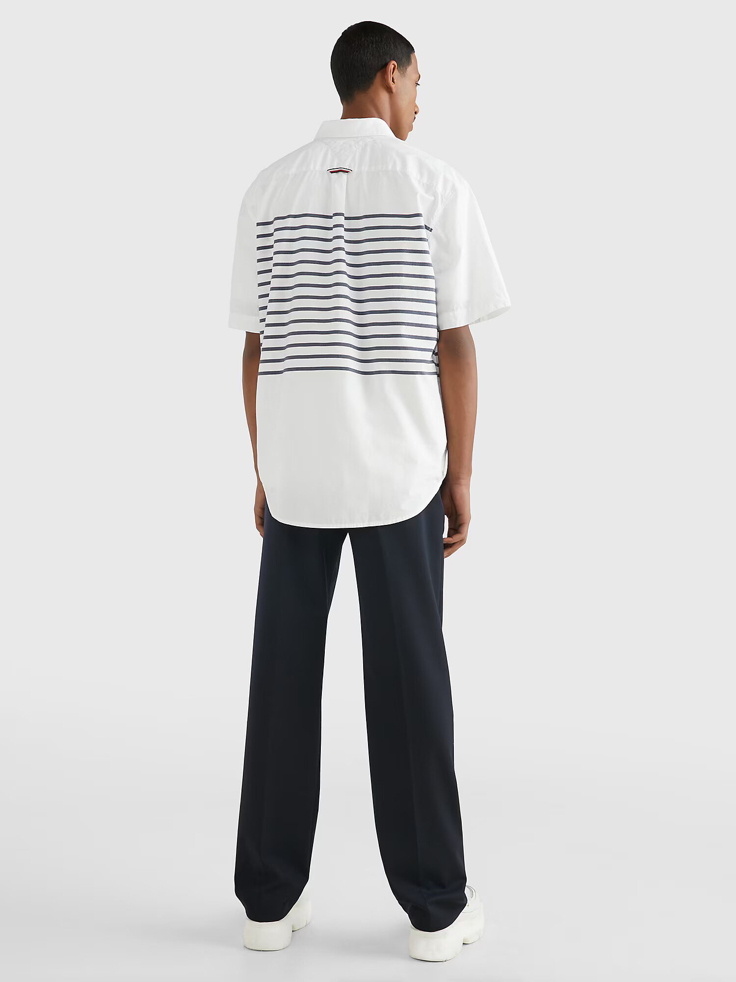 TOMMY HILFIGER Cămașă 'Breton' albastru / alb - Pled.ro