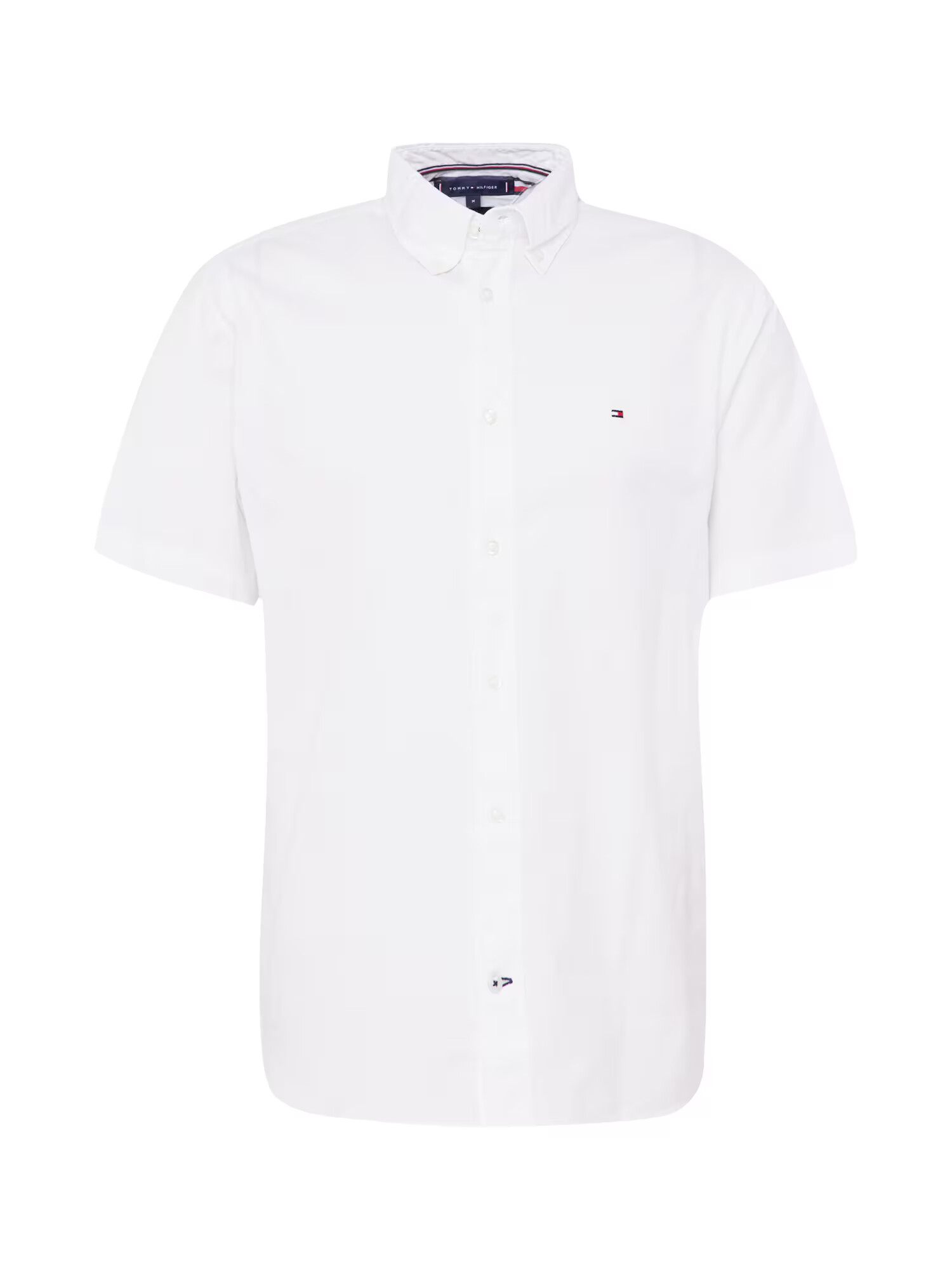 TOMMY HILFIGER Cămașă 'Flex Poplin' bleumarin / roșu / alb - Pled.ro