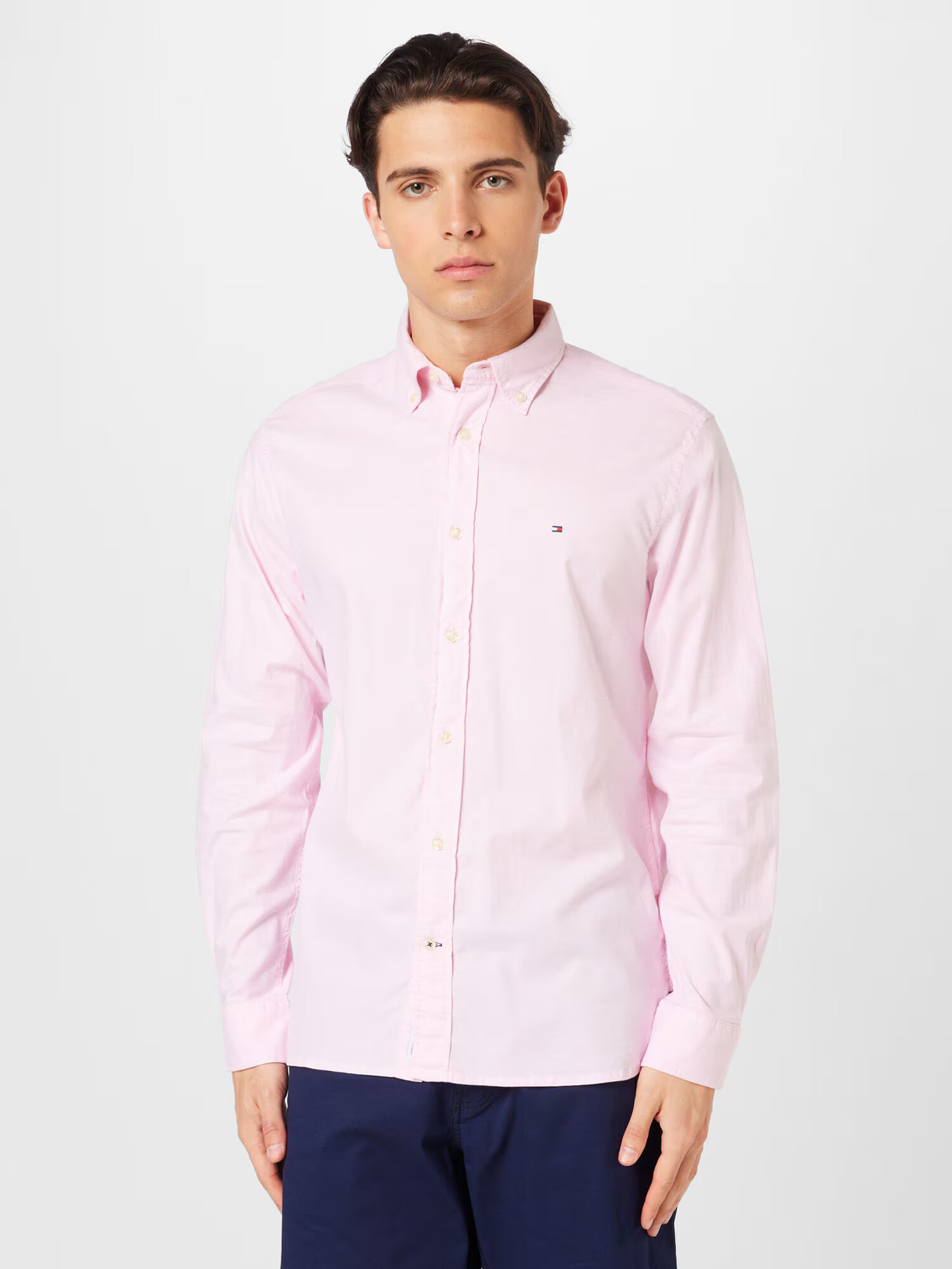 TOMMY HILFIGER Cămașă roz pastel - Pled.ro