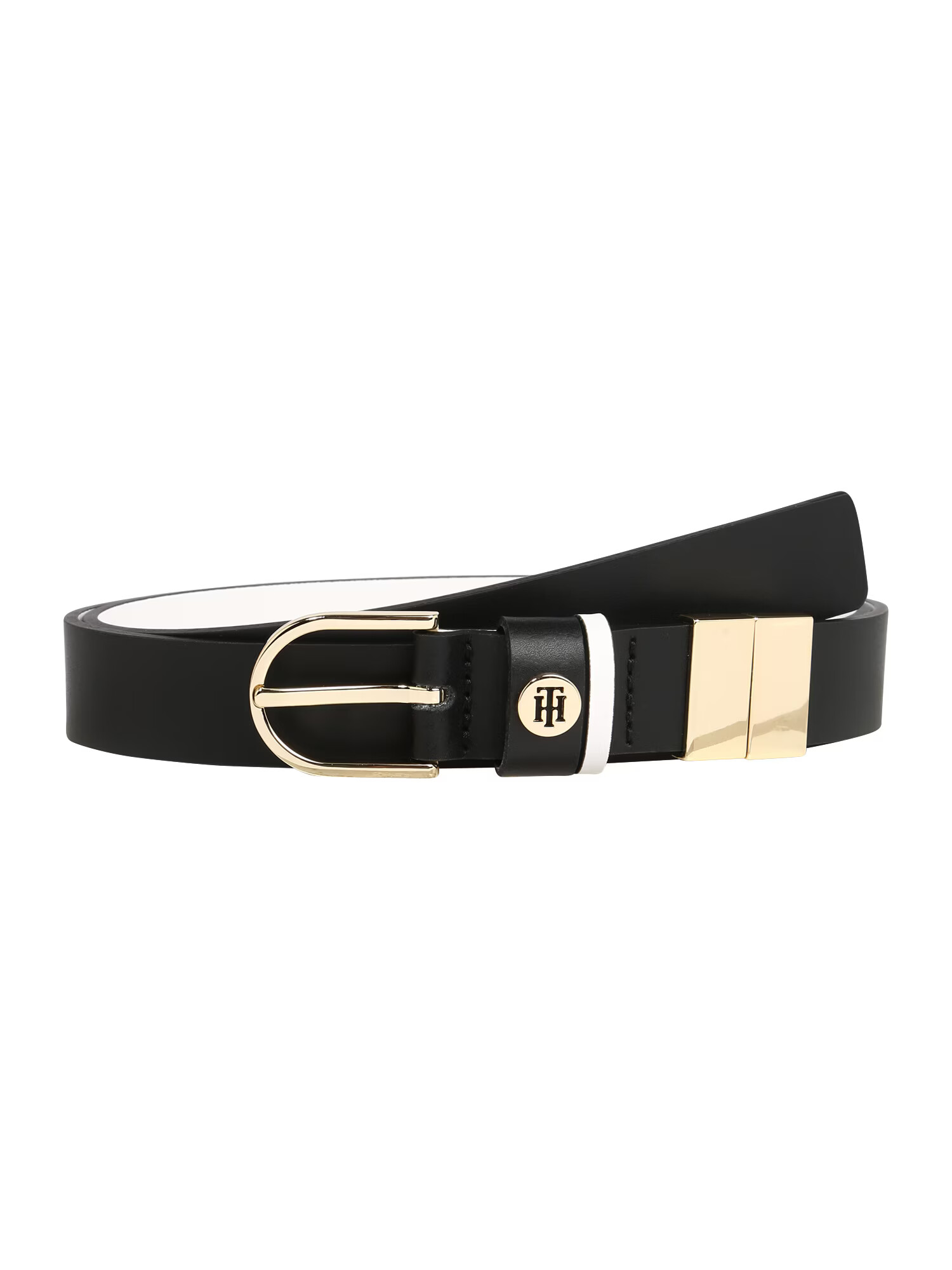 TOMMY HILFIGER Curea auriu / negru - Pled.ro