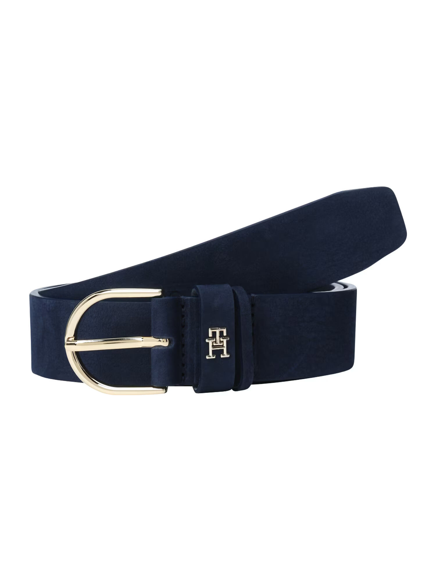 TOMMY HILFIGER Curea 'ESSENTIAL' bleumarin / auriu - Pled.ro