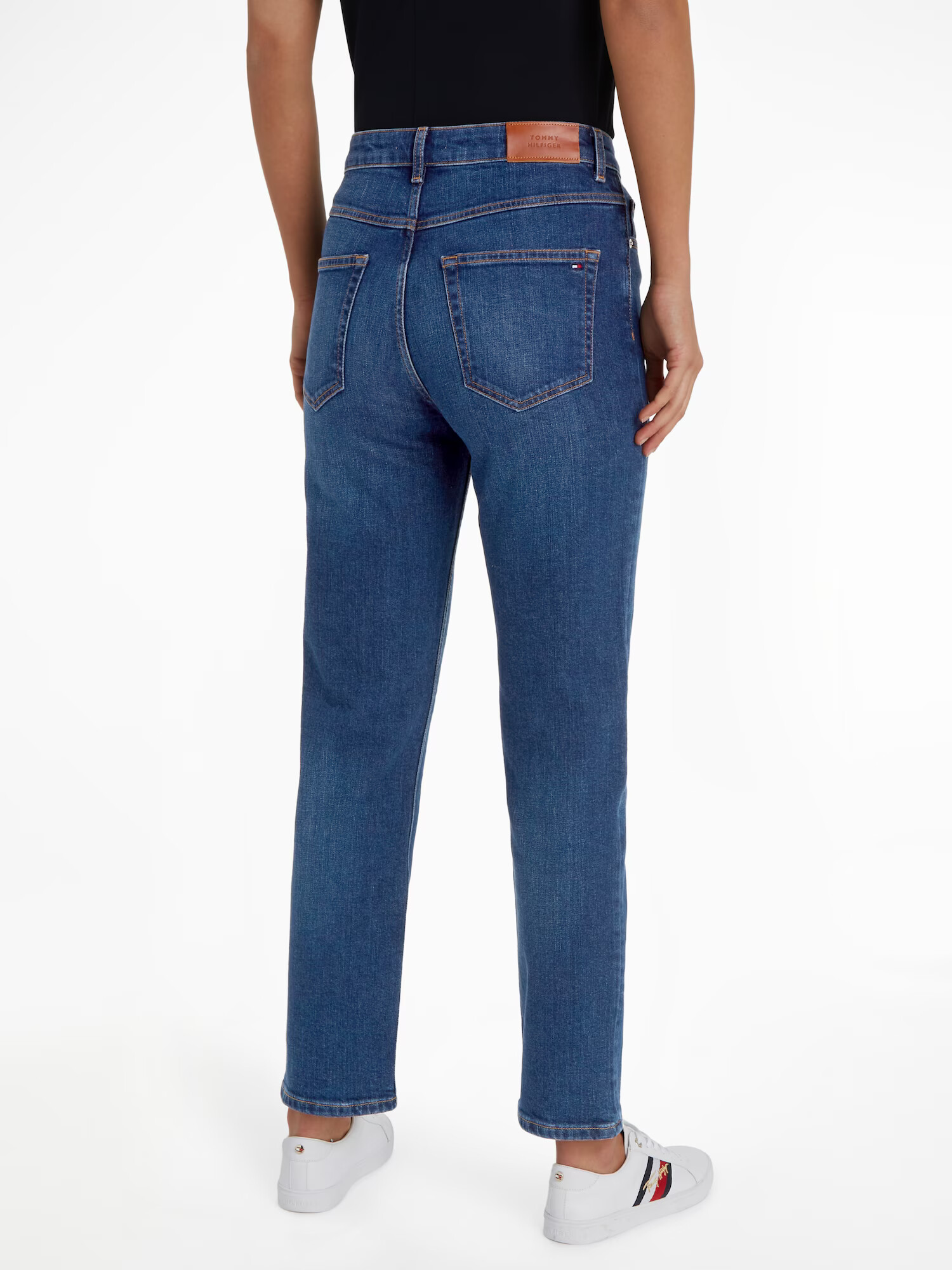 Tommy Hilfiger Curve Jeans albastru - Pled.ro