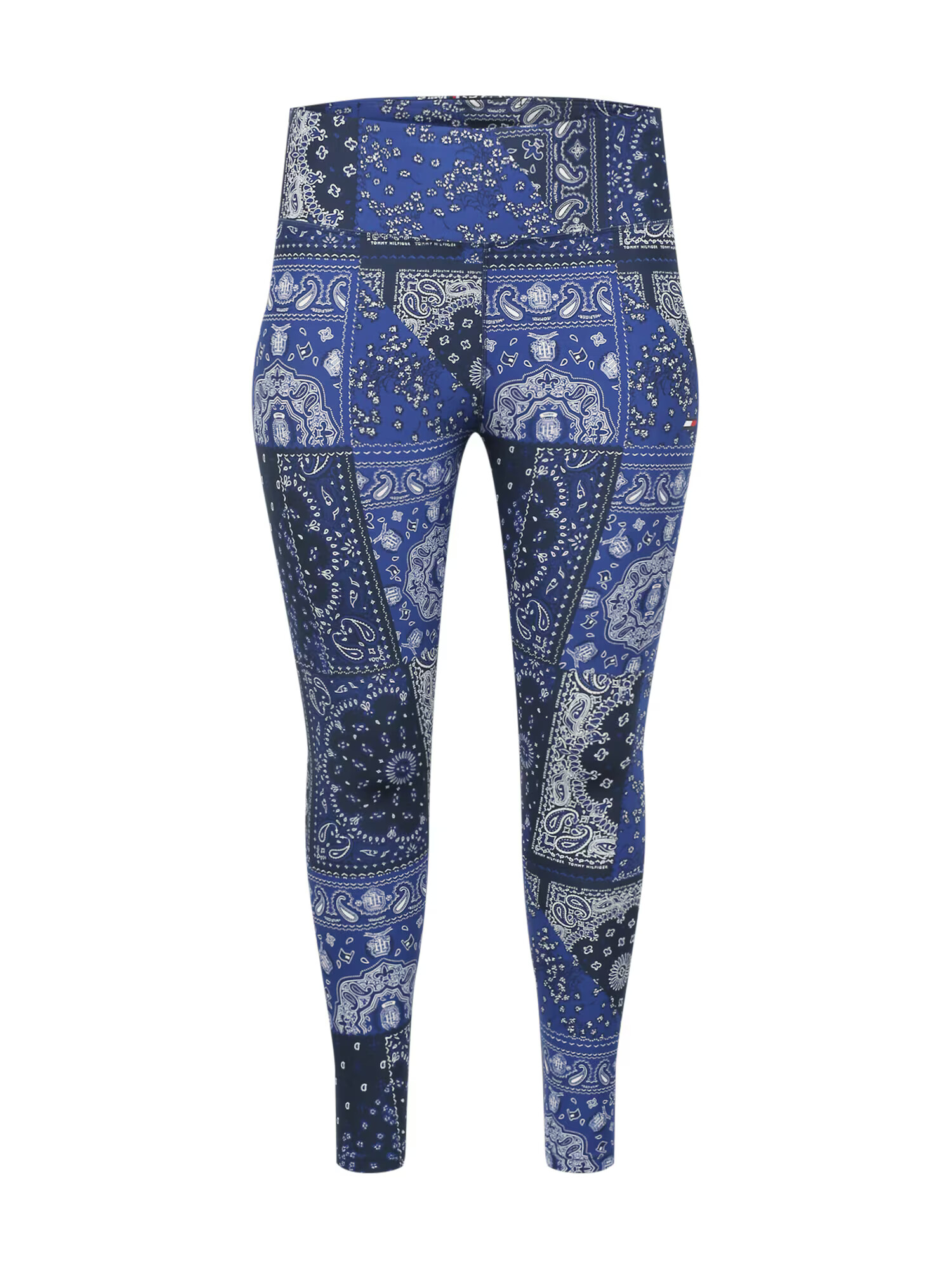 Tommy Hilfiger Curve Leggings bleumarin / albastru închis / alb - Pled.ro