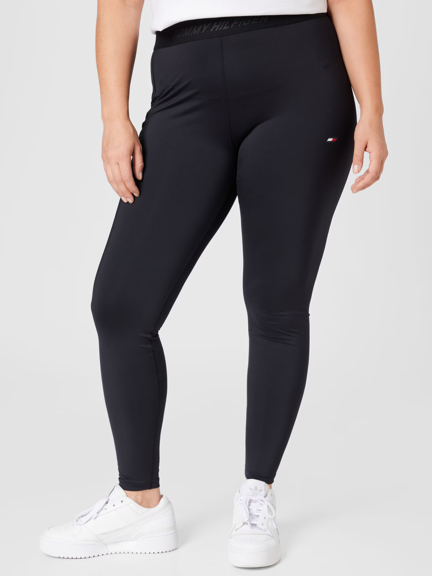 Tommy Hilfiger Curve Leggings negru - Pled.ro