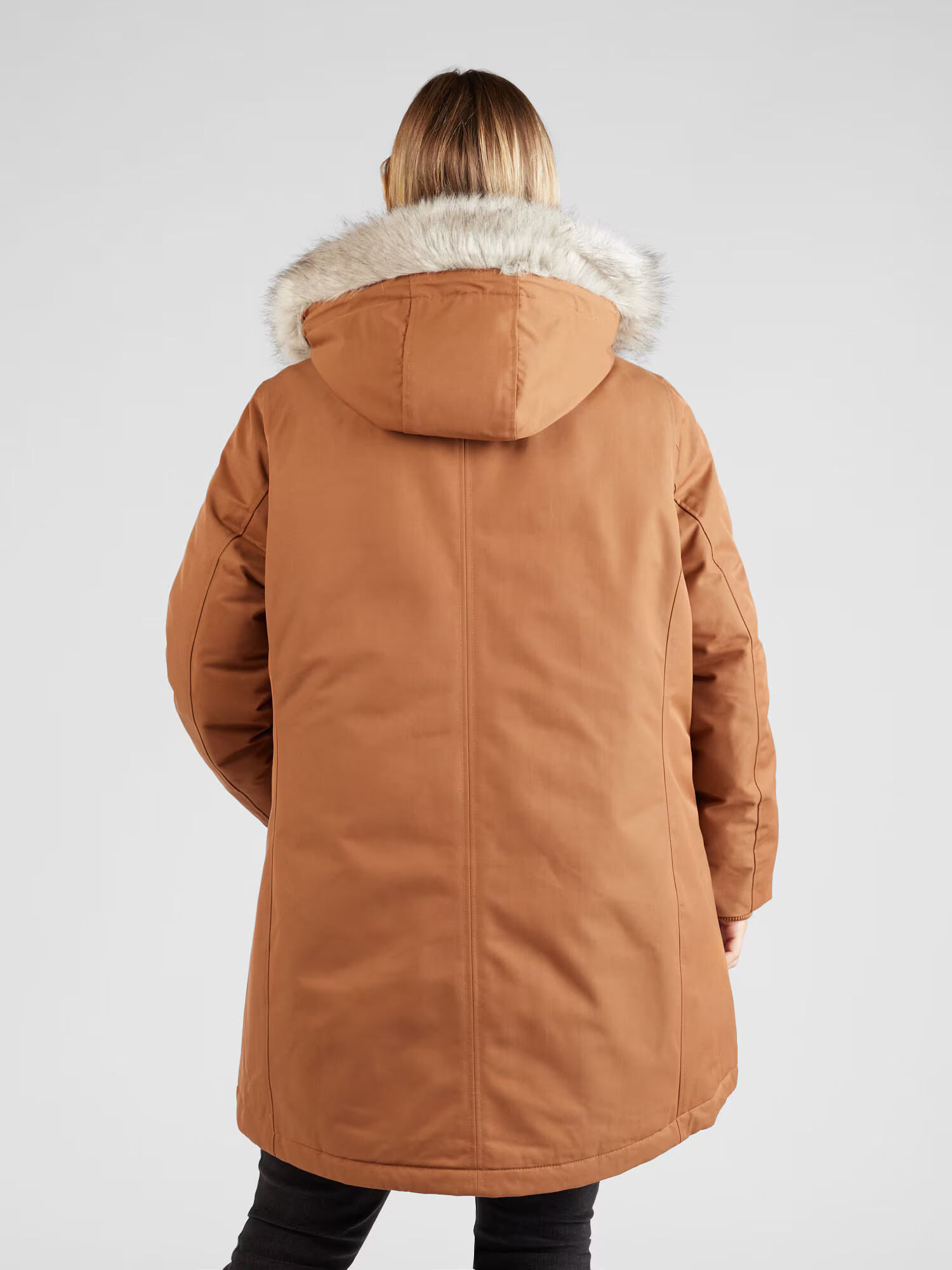 Tommy Hilfiger Curve Parka de iarnă maro ruginiu - Pled.ro