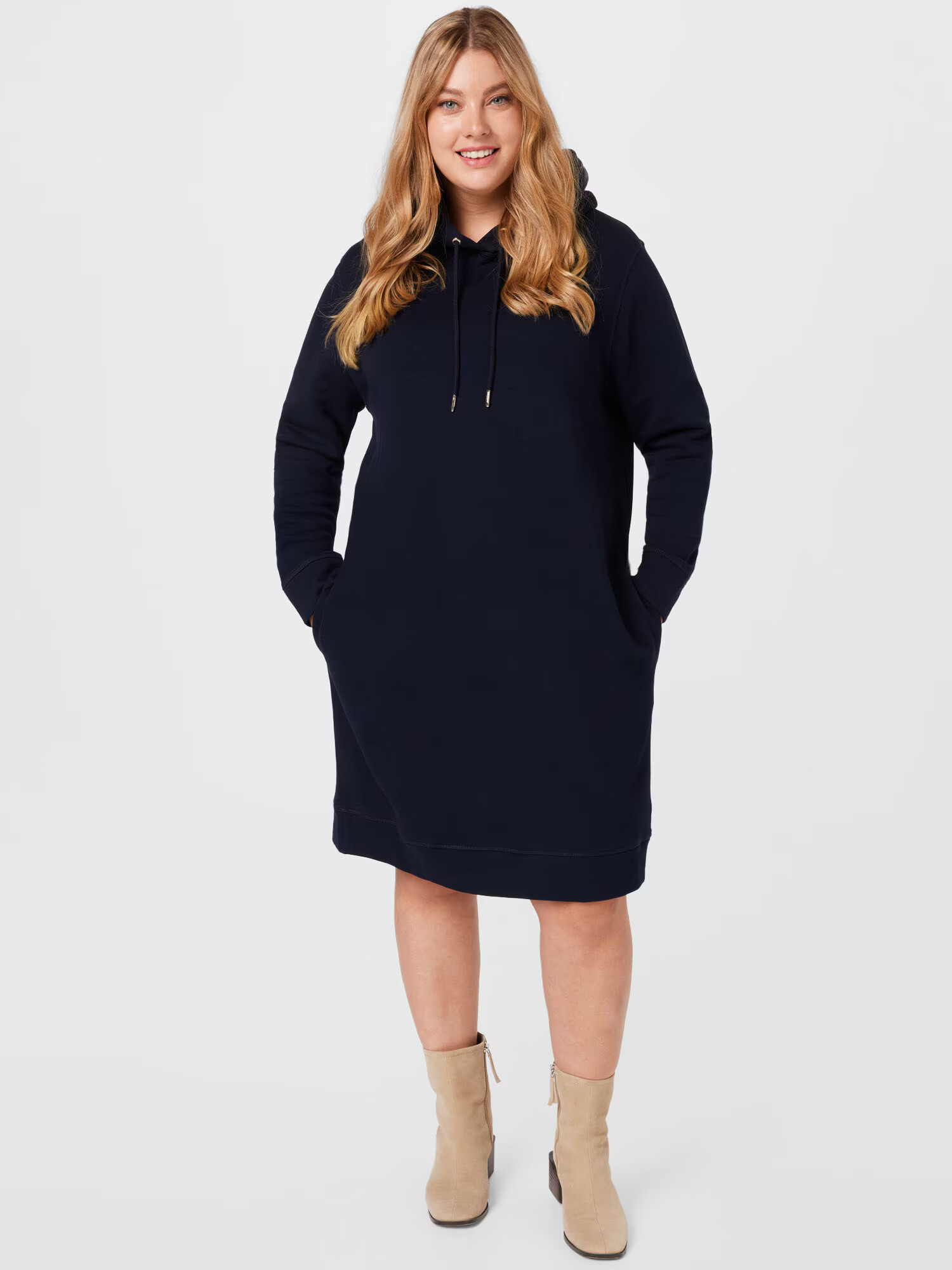 Tommy Hilfiger Curve Rochie dimensiuni mari albastru - Pled.ro