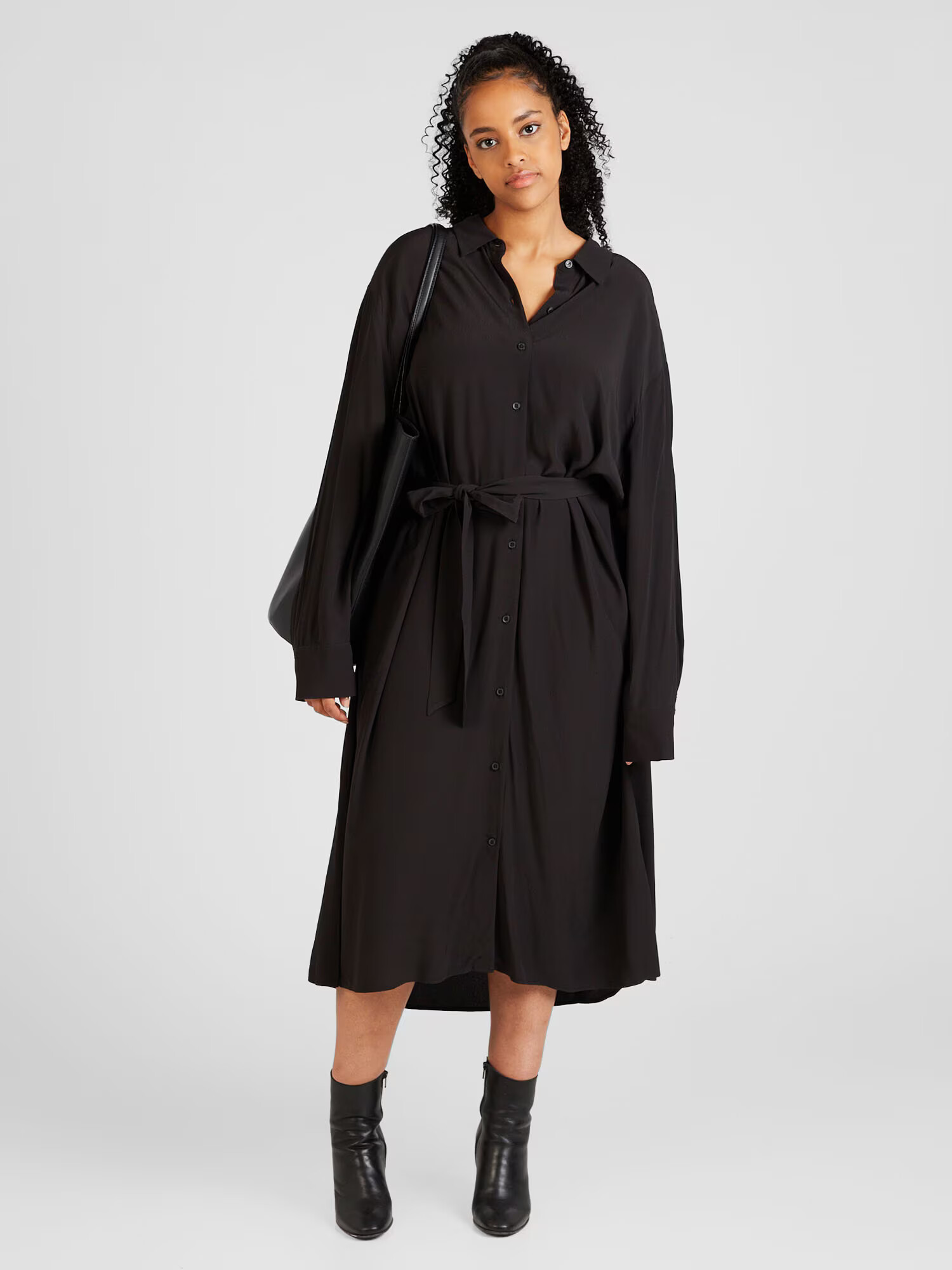 Tommy Hilfiger Curve Rochie tip bluză negru - Pled.ro